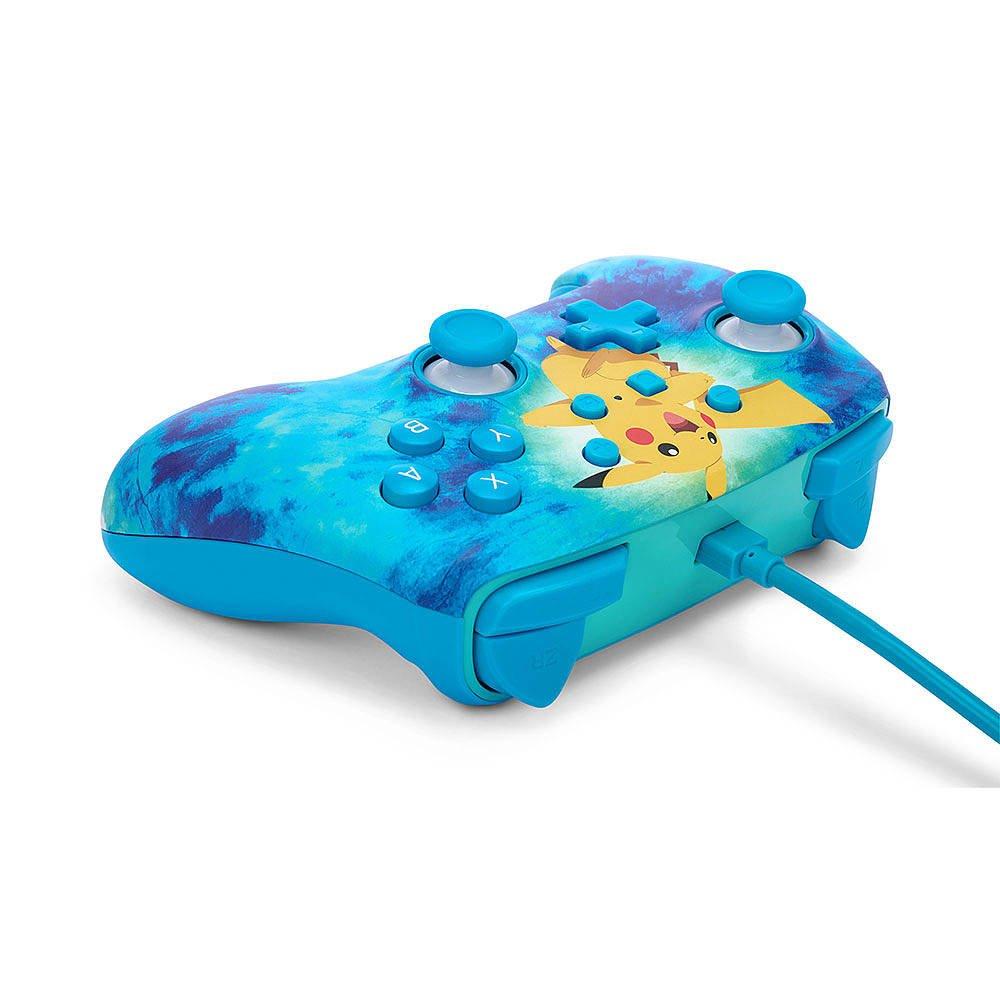 Tie Dye Pikachu - PowerA - Switch Wired Controller - Tie Dye Pikachu - 7