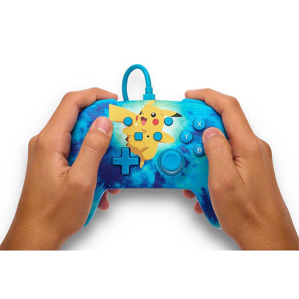 Tie Dye Pikachu - PowerA - Switch Wired Controller - Tie Dye Pikachu - 9