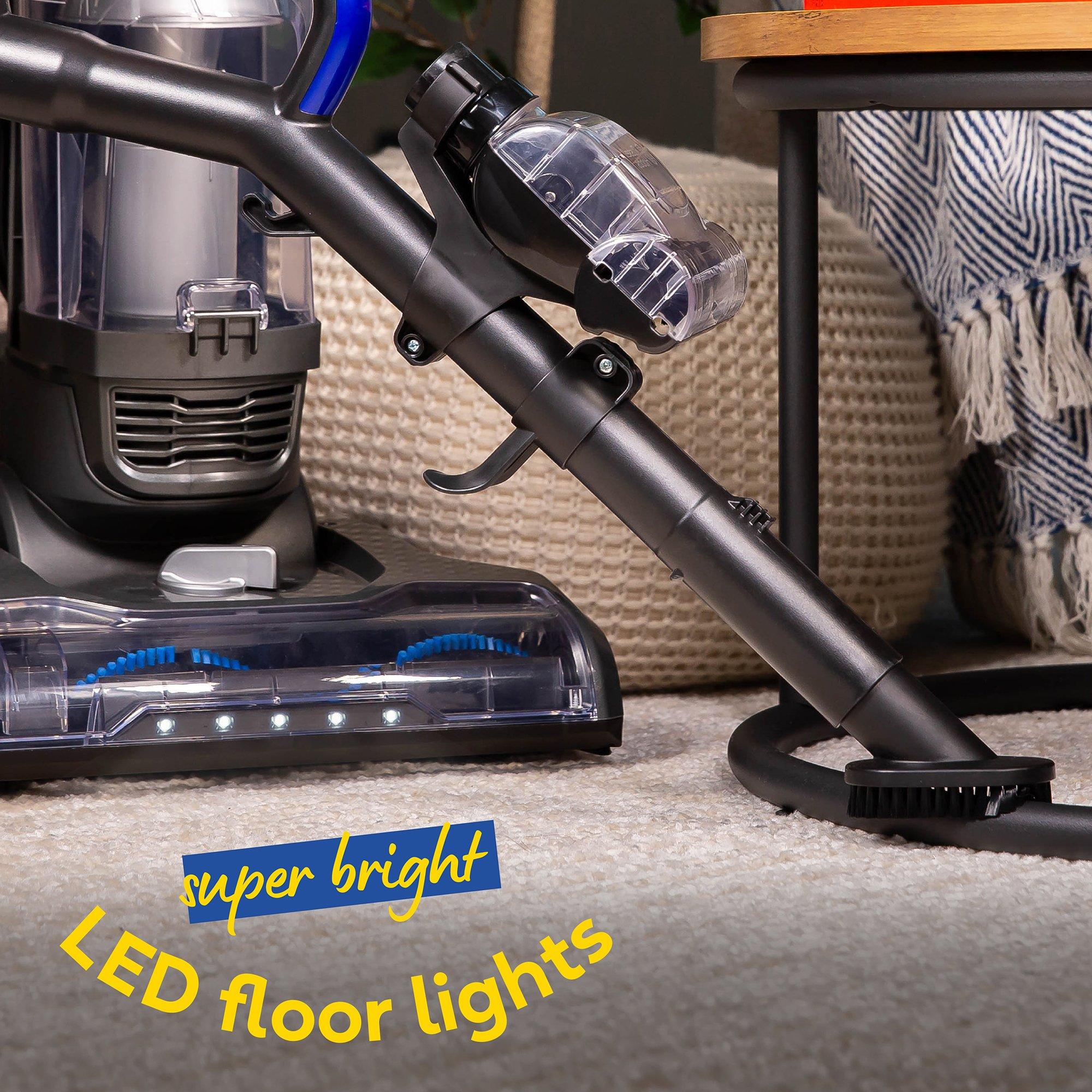 Grey And Blue - Russell Hobbs - Russell Hobbs RHUV7001 Upright Vacuum, Grey & Blue - 9