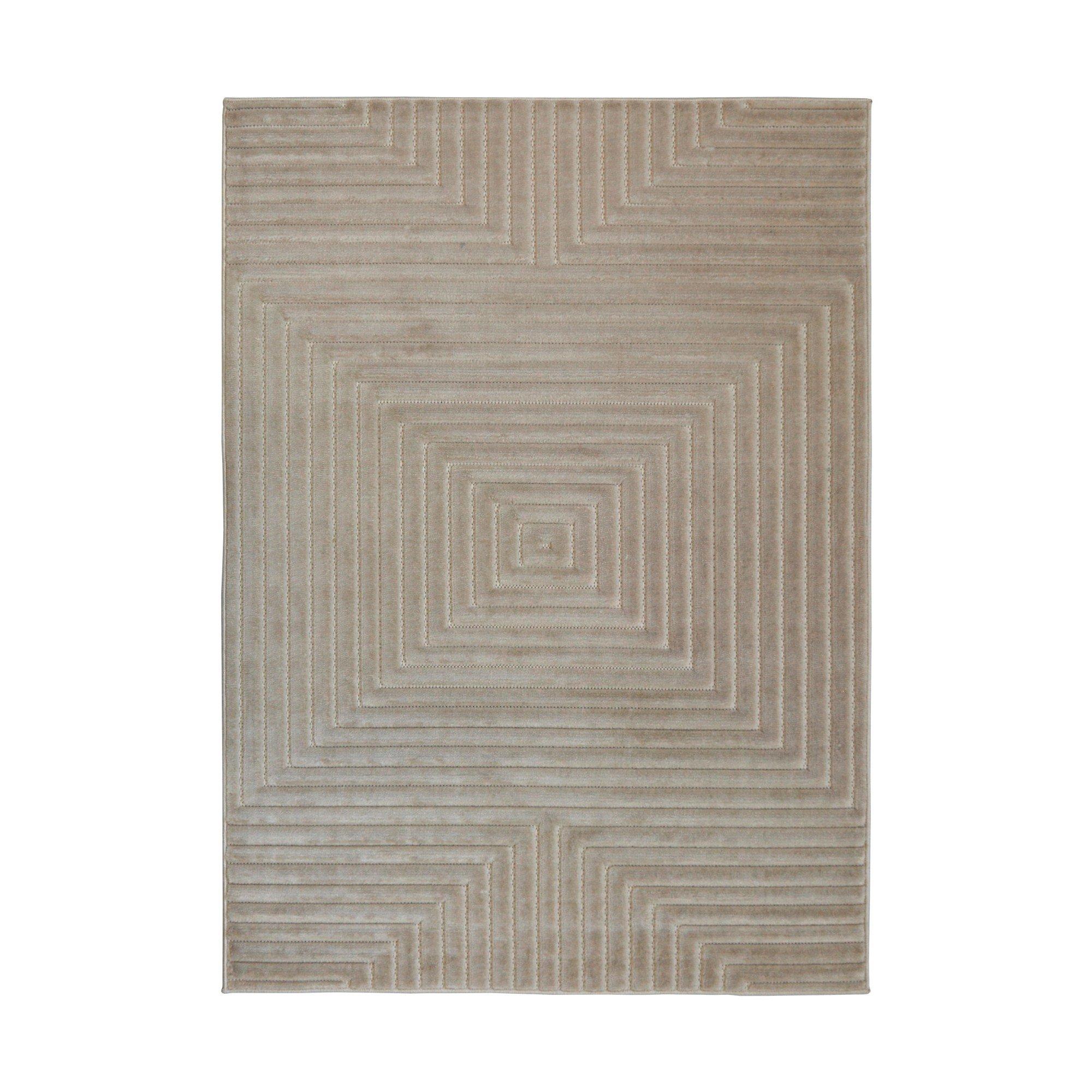 Natral - Homemaker - Malmo Squares Rug Natural - 2