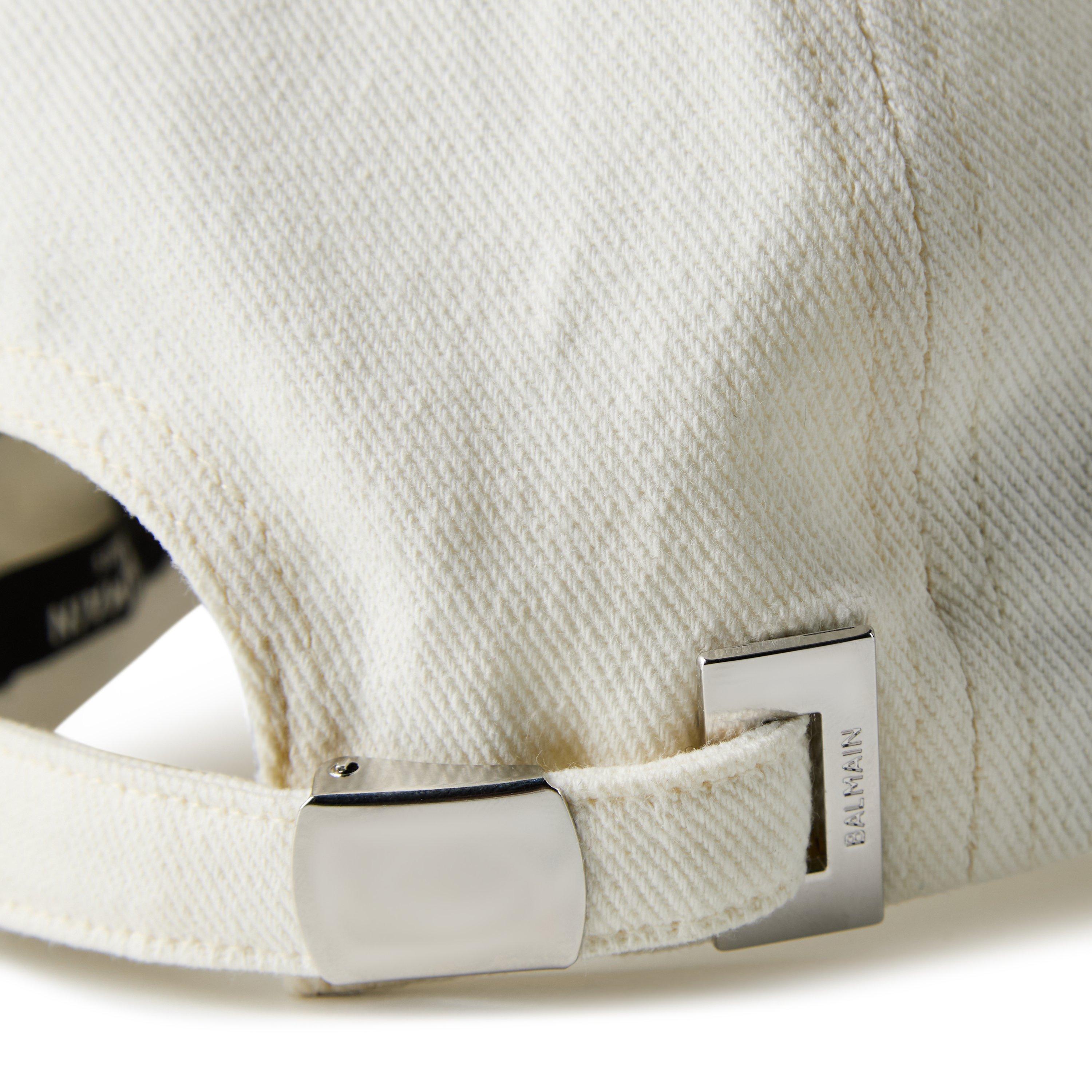 Ivory/Black - Balmain - Signature Cap - 5