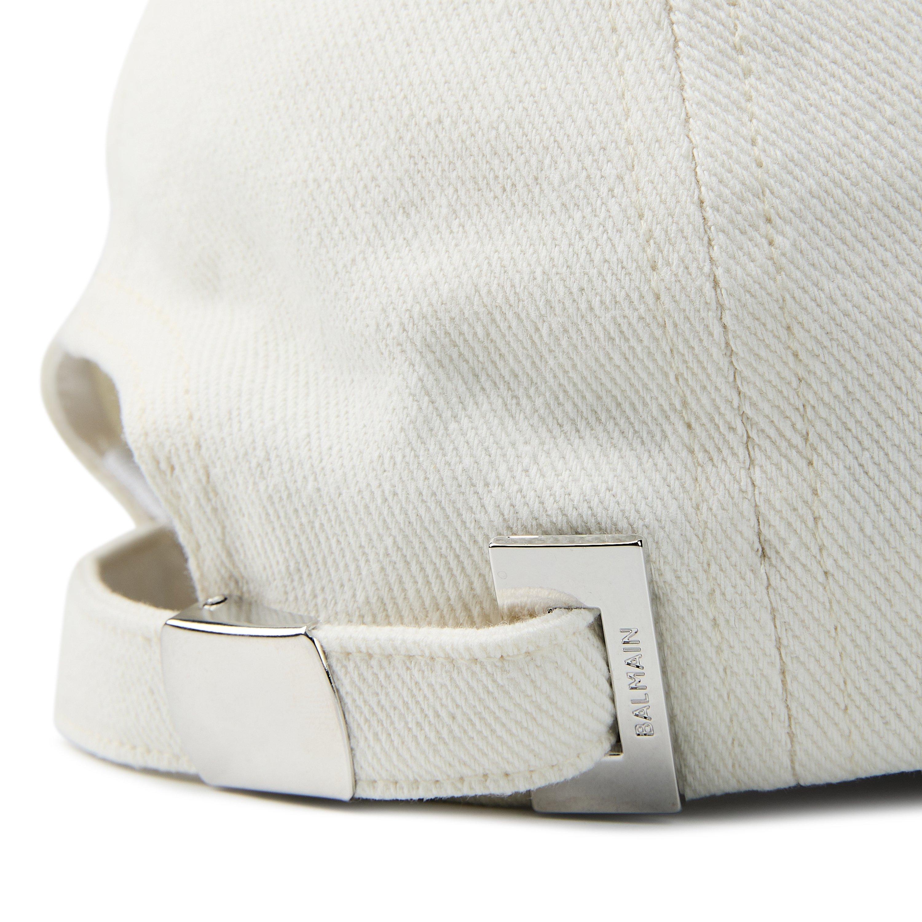 Ivory/Black - Balmain - Signature Cap - 3