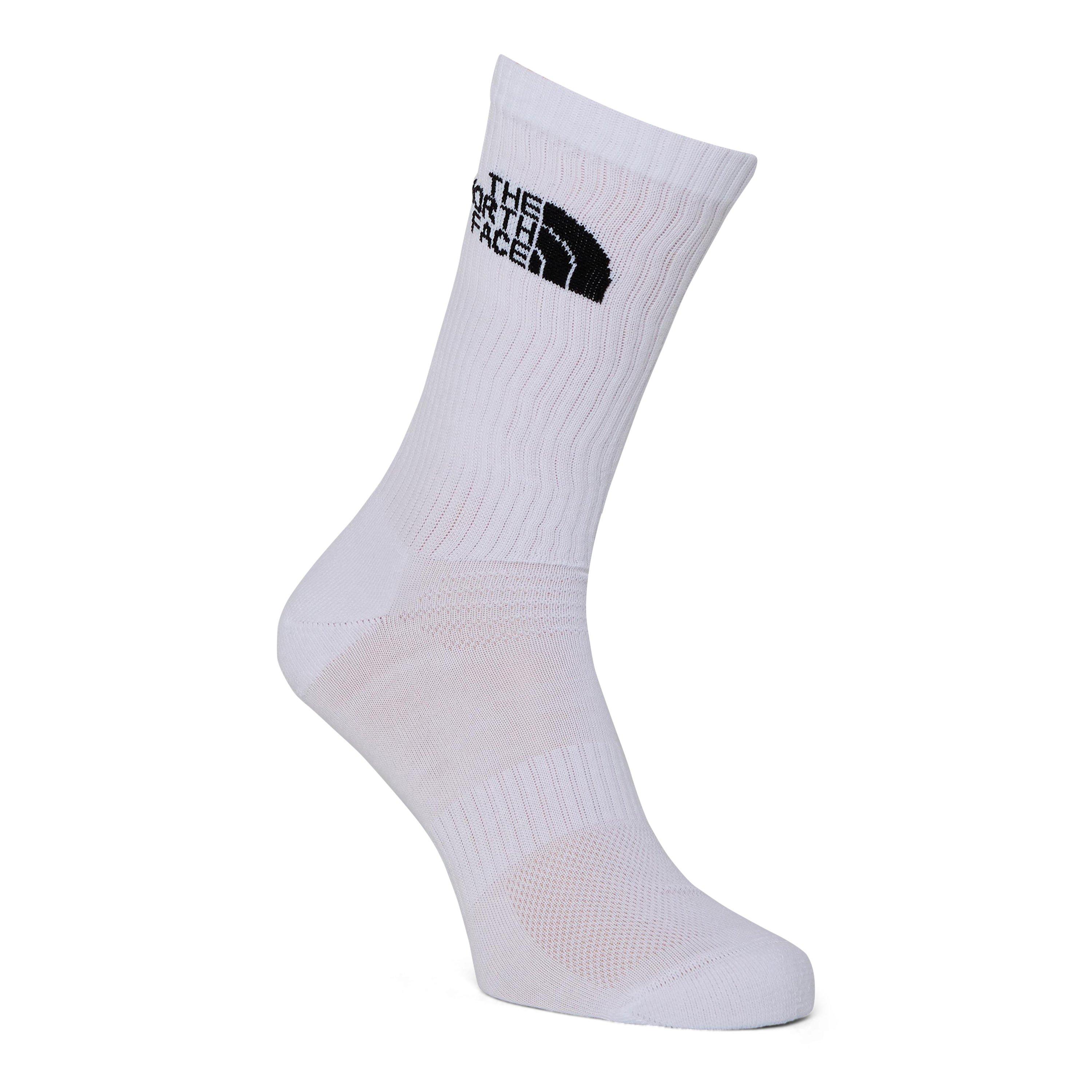 TNF White - The North Face - Multi-Sport Cushion Crew Socks 3-Pack - 2