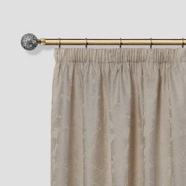Emma Barclay Cut Glass - Extendable Curtain Pole with rings
