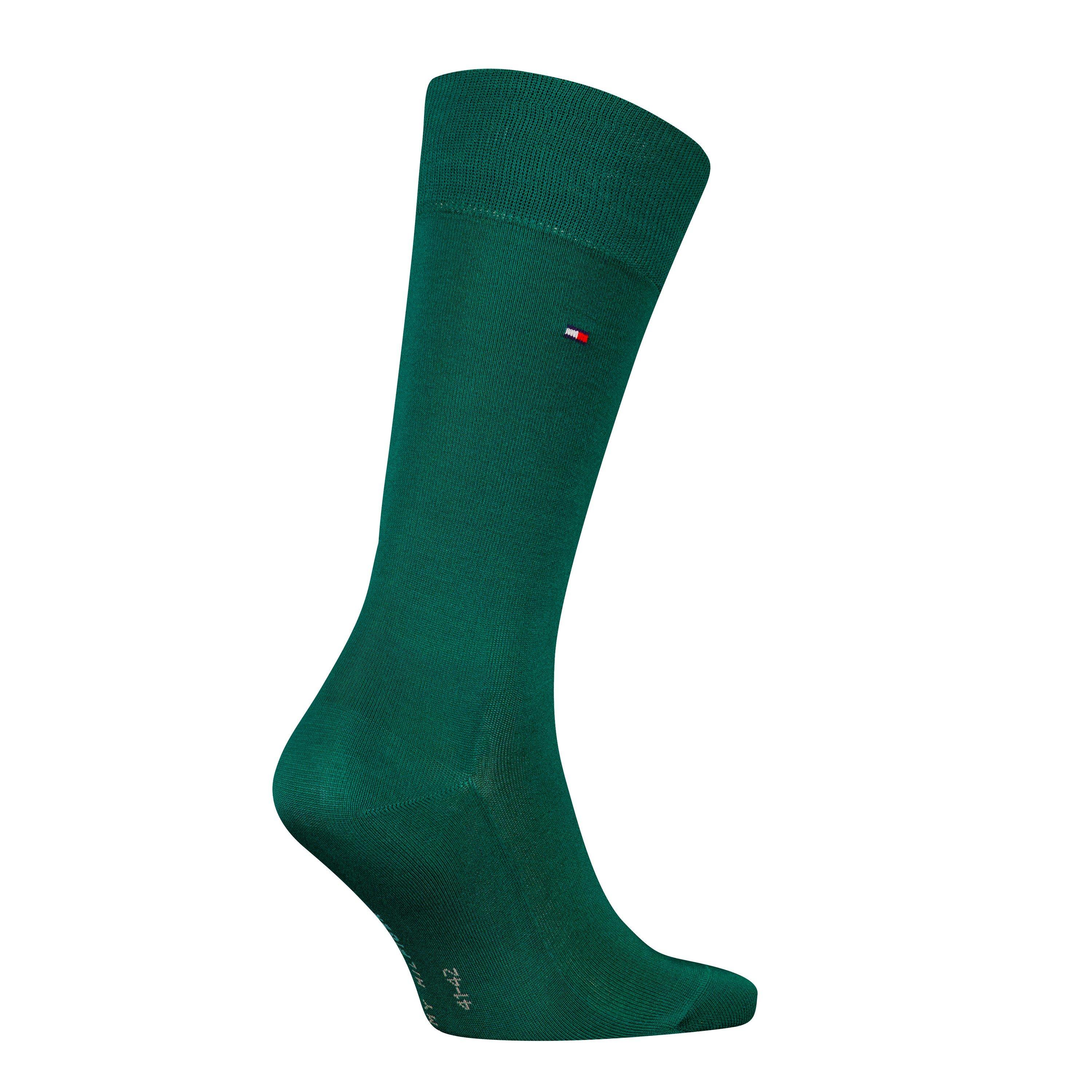 Vert foncé - Tommy Hilfiger - Men's Crew Socks - 2