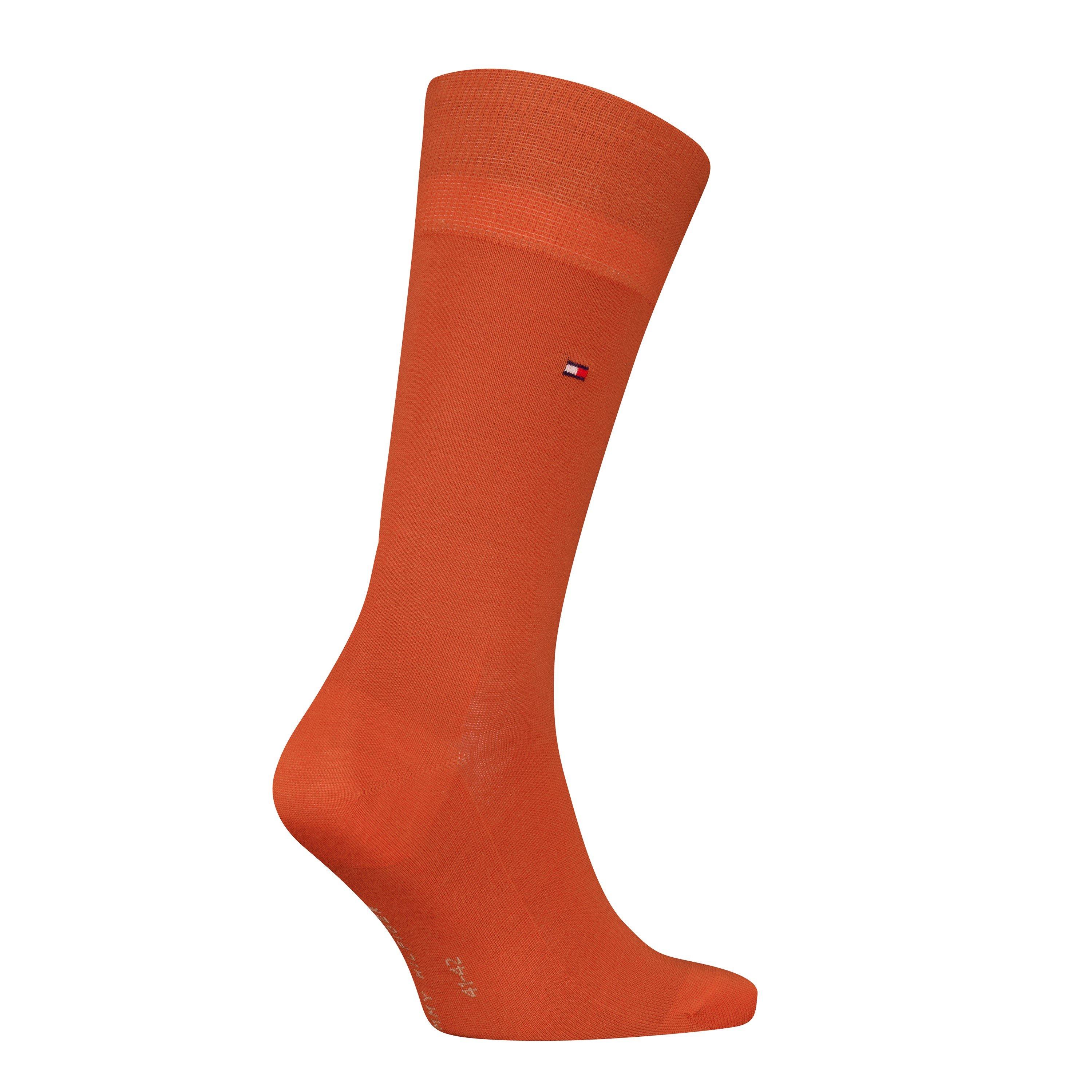 Orange - Tommy Hilfiger - Men's Breathable Crew Socks - 2