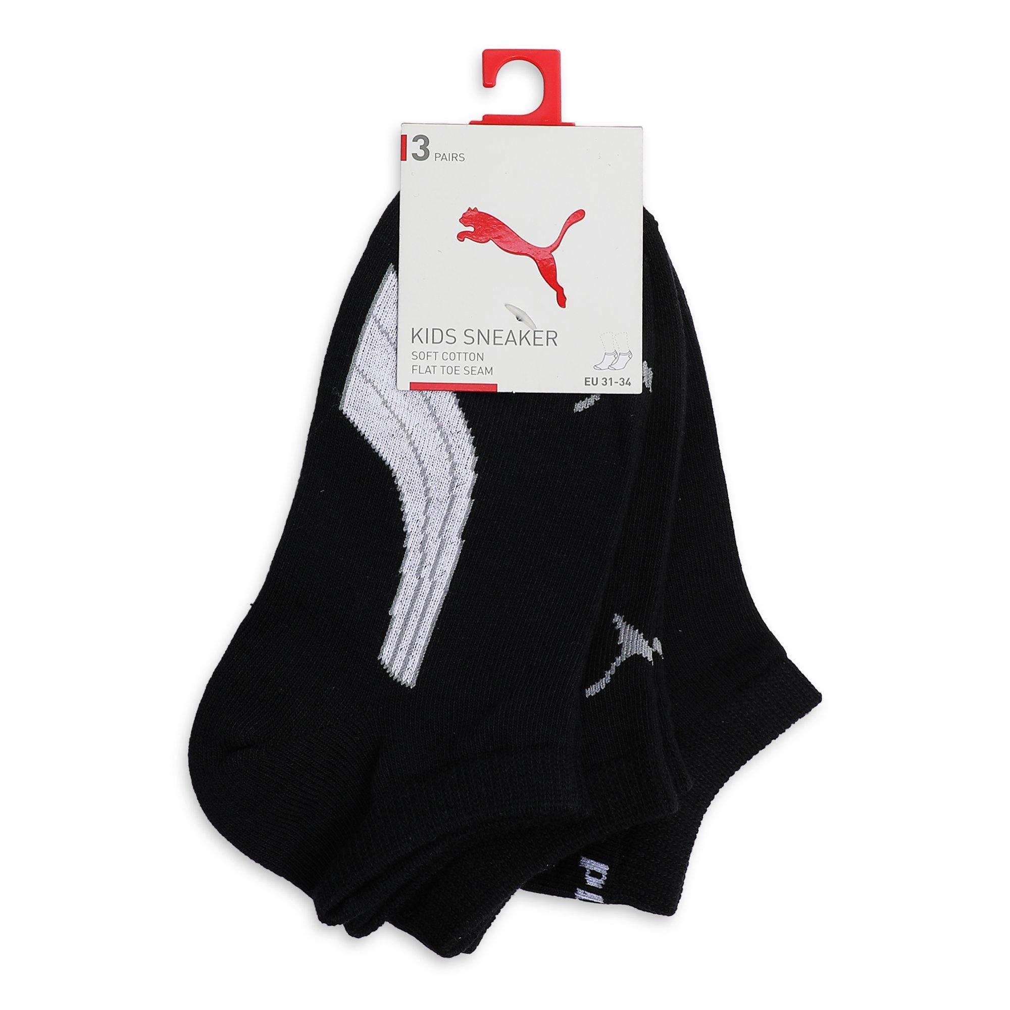 Black - Puma - 3P Trainer Socks Juniors - 2