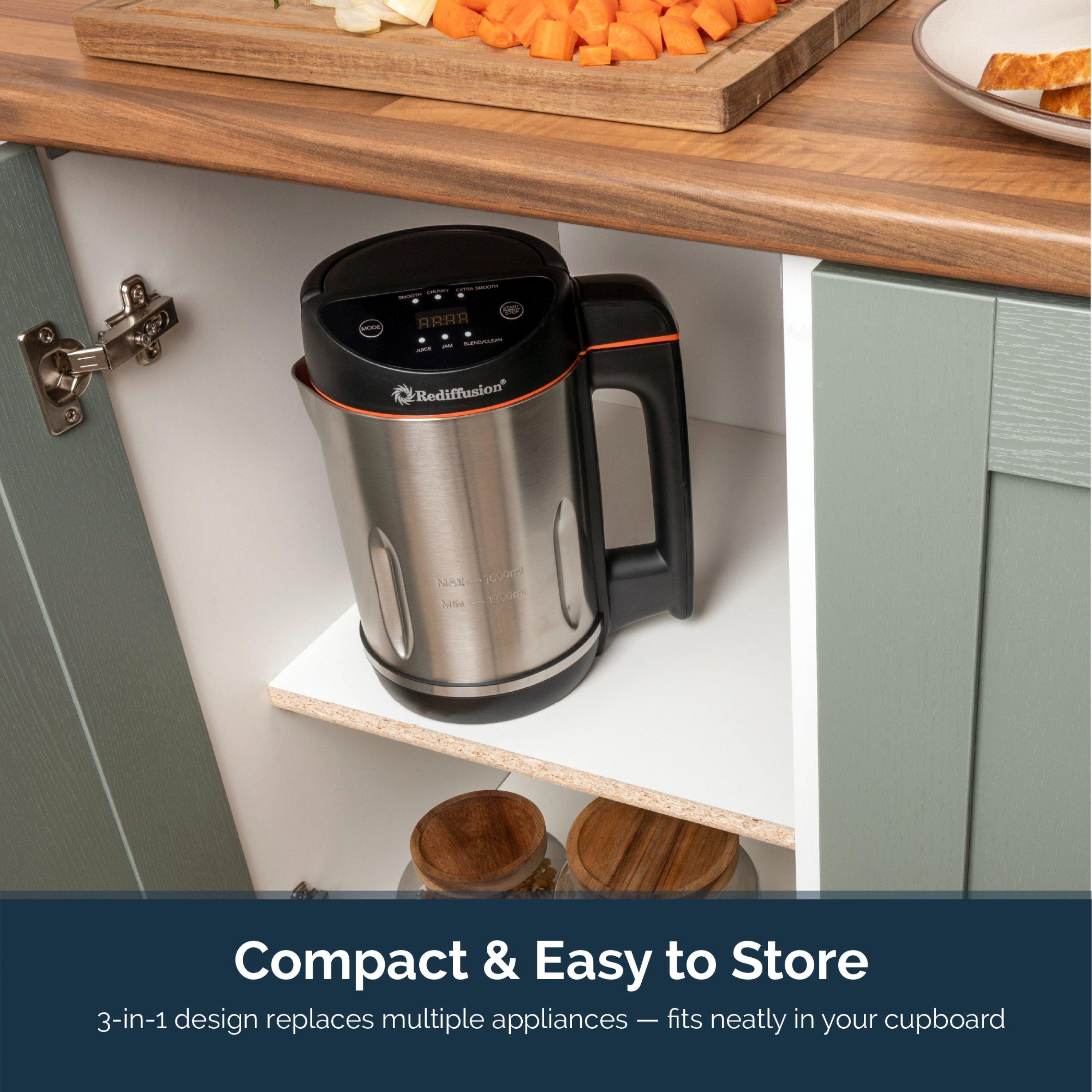 Black - Rediffusion - 1.6L Soup Maker - 11