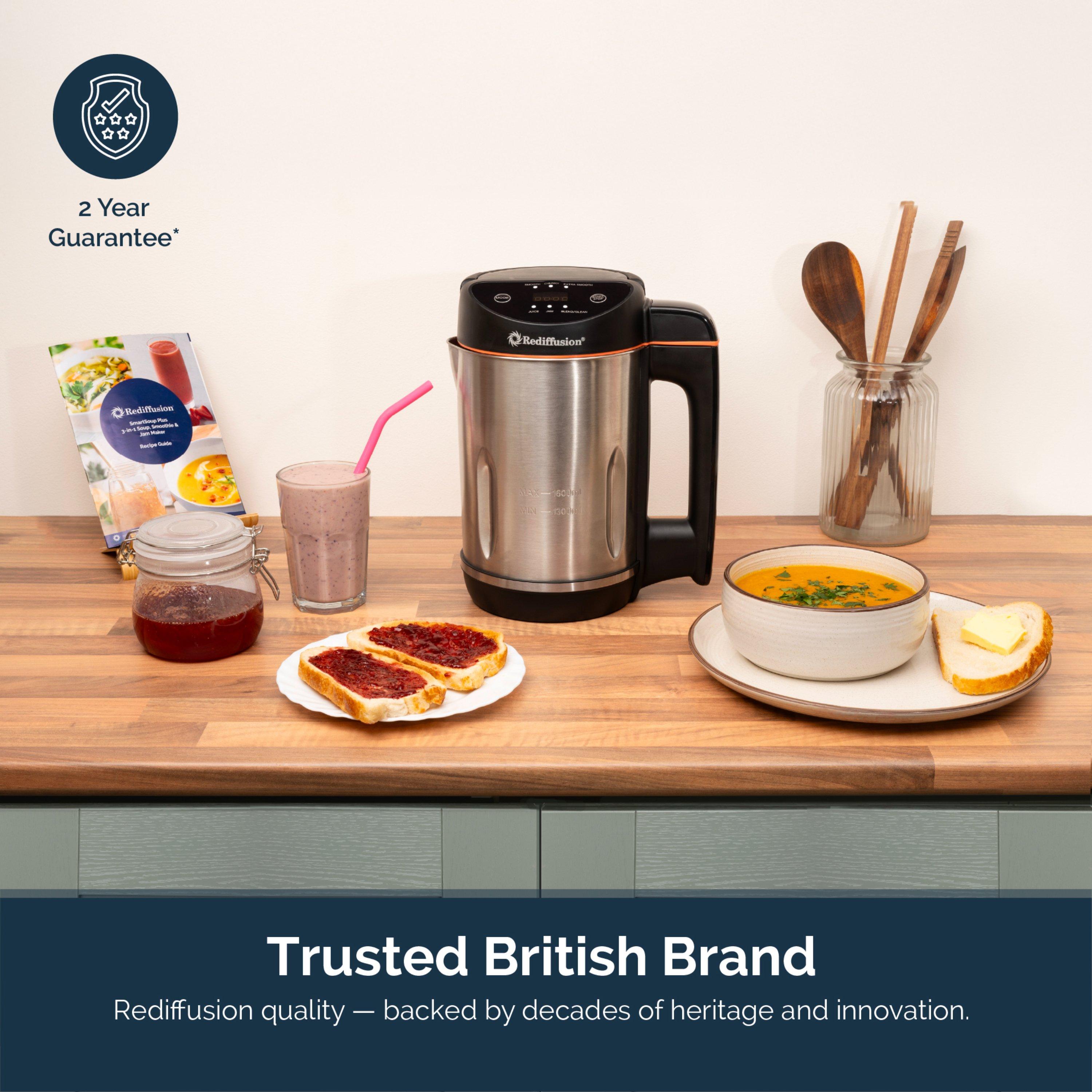 Black - Rediffusion - 1.6L Soup Maker - 13