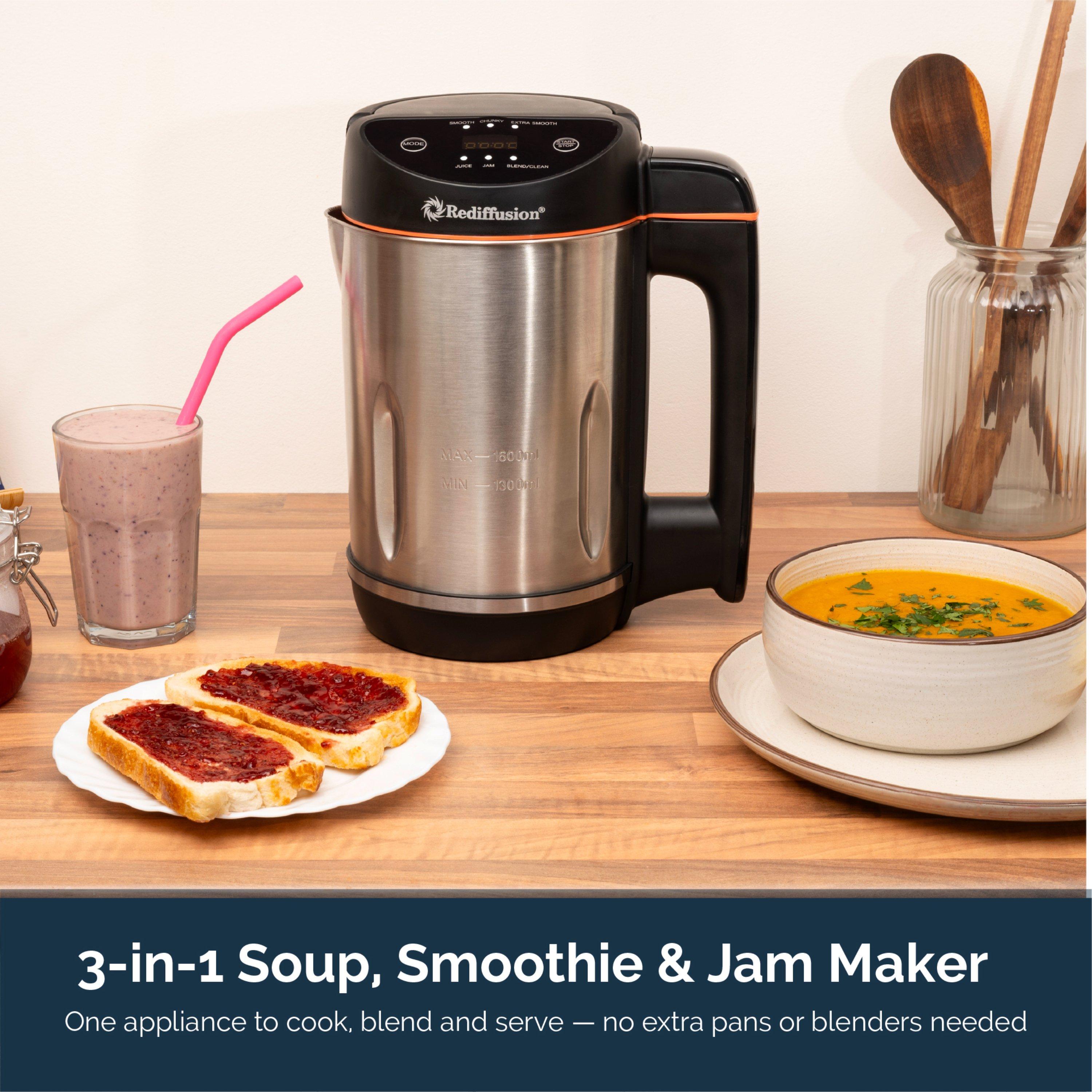 Black - Rediffusion - 1.6L Soup Maker - 5