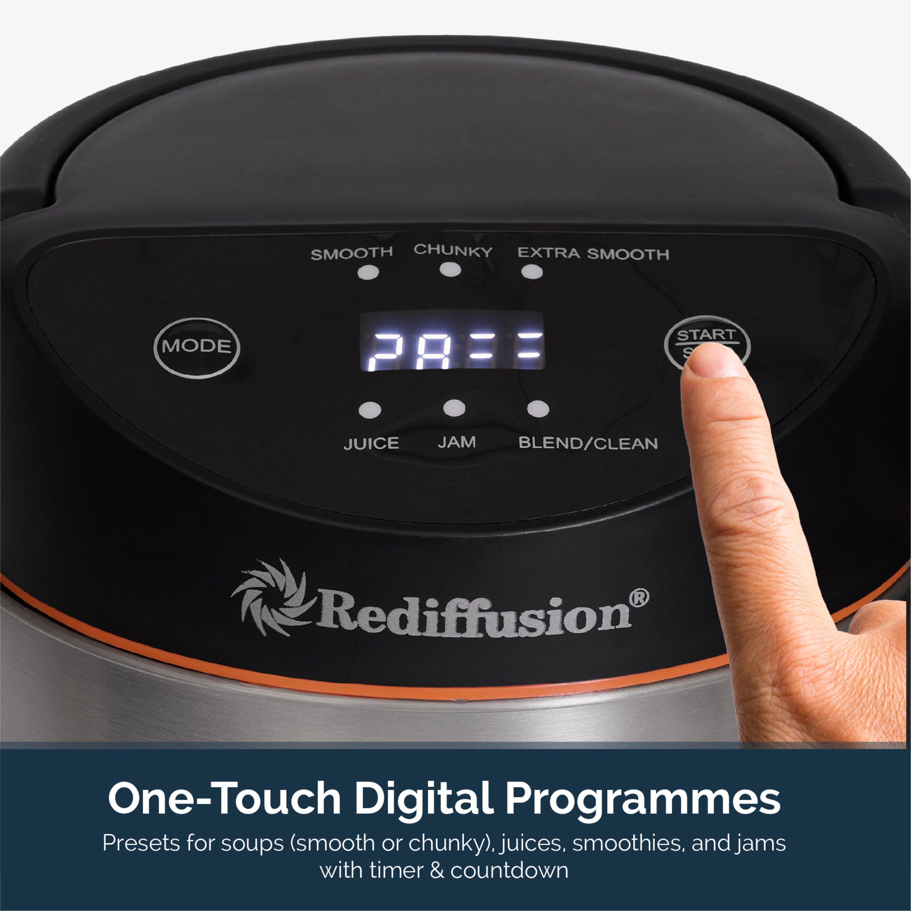Black - Rediffusion - 1.6L Soup Maker - 9