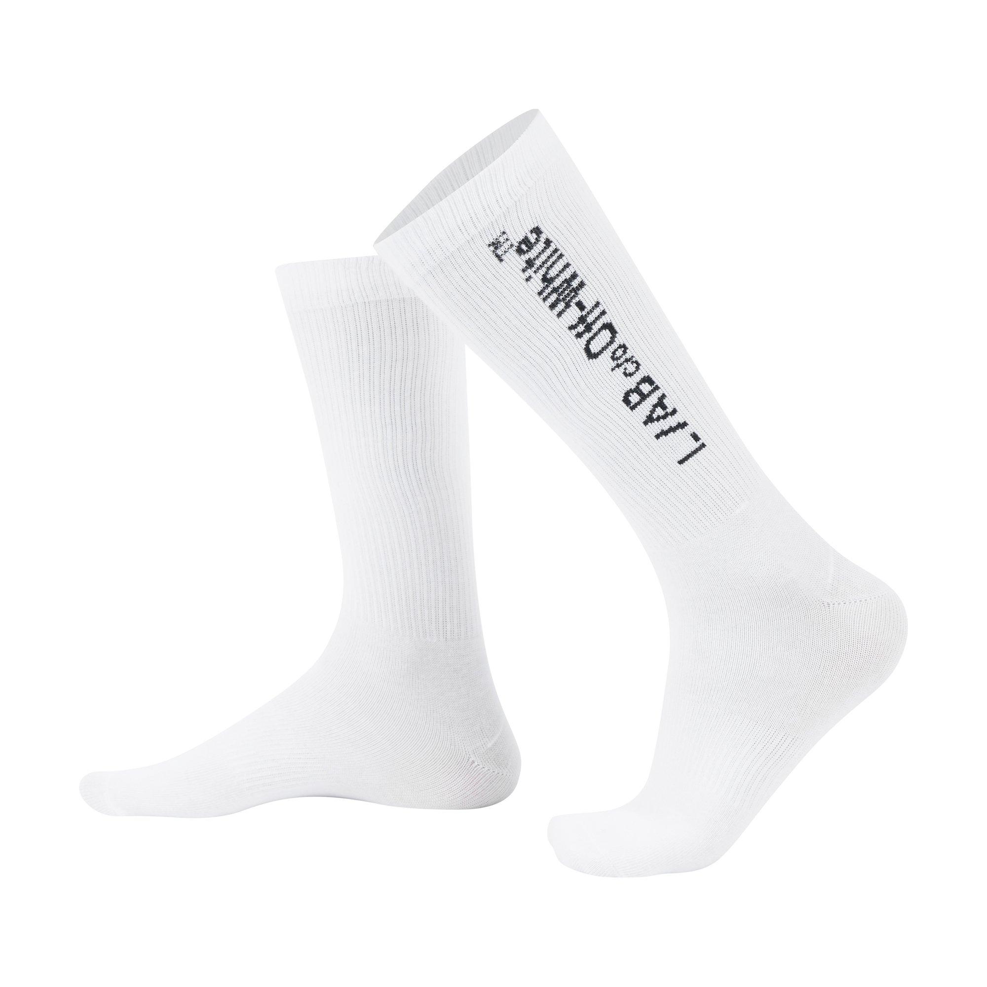 White 100 - L AB Off White - L/AB 3 Pack Text Sn64 - 1