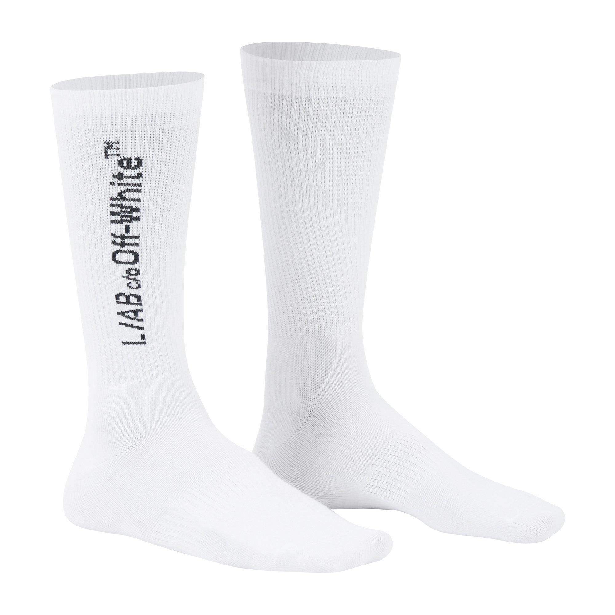 White 100 - L AB Off White - L/AB 3 Pack Text Sn64 - 2