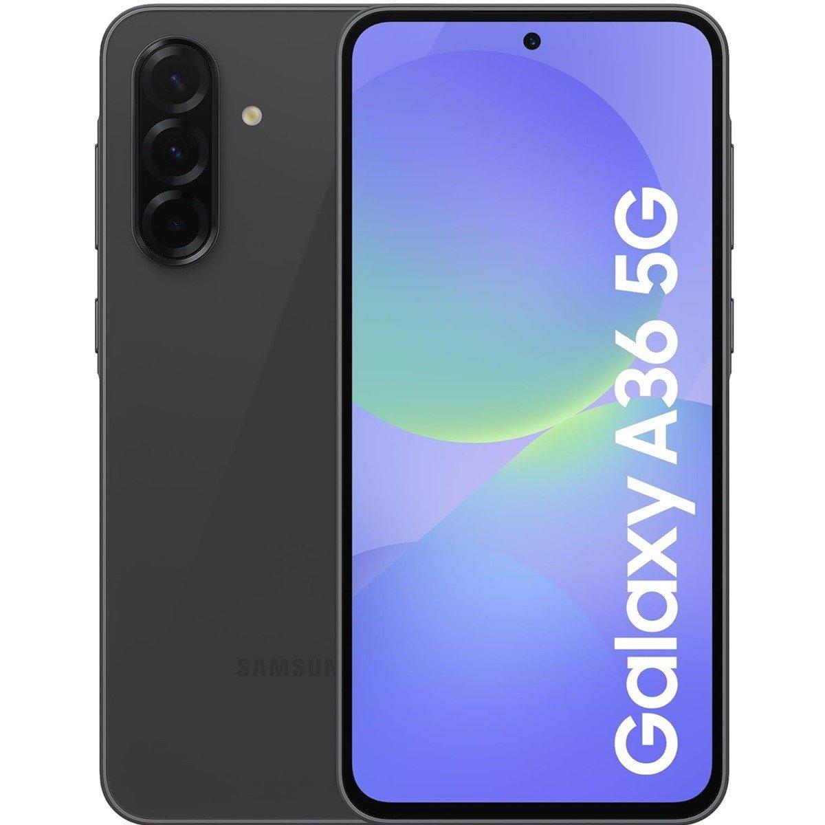 Samsung  Galaxy A36 5G 256Gb Ai Mobile Phone - Black - 256GB