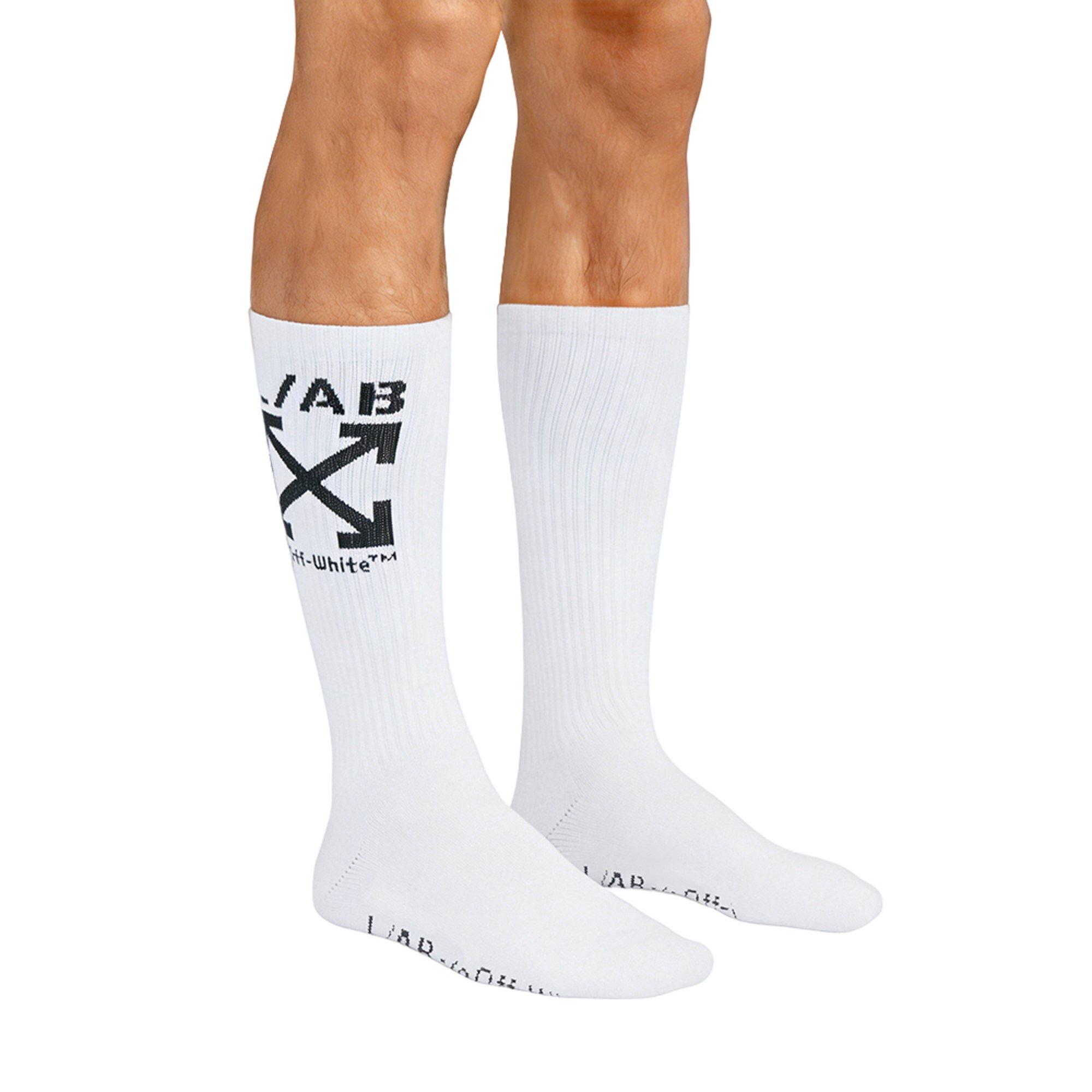 Weiß 100 - L AB Off White - L/AB Arrow Mid Calf Sn64 - 6