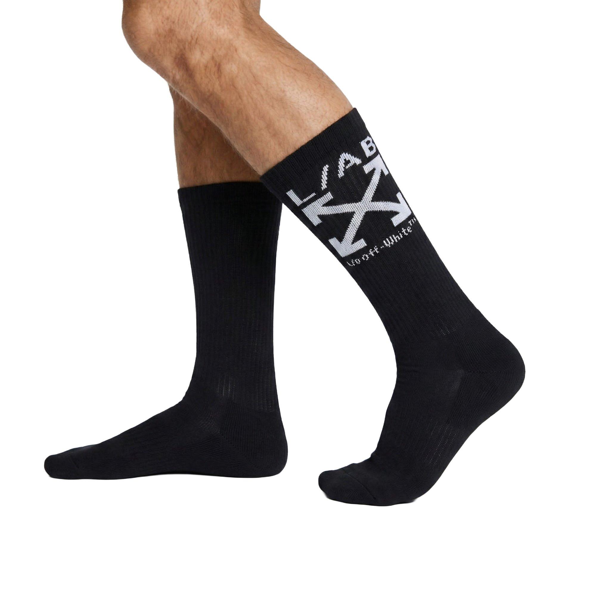 Black 001 - L AB Off White - L/AB Arrow Mid Calf Sn64 - 4