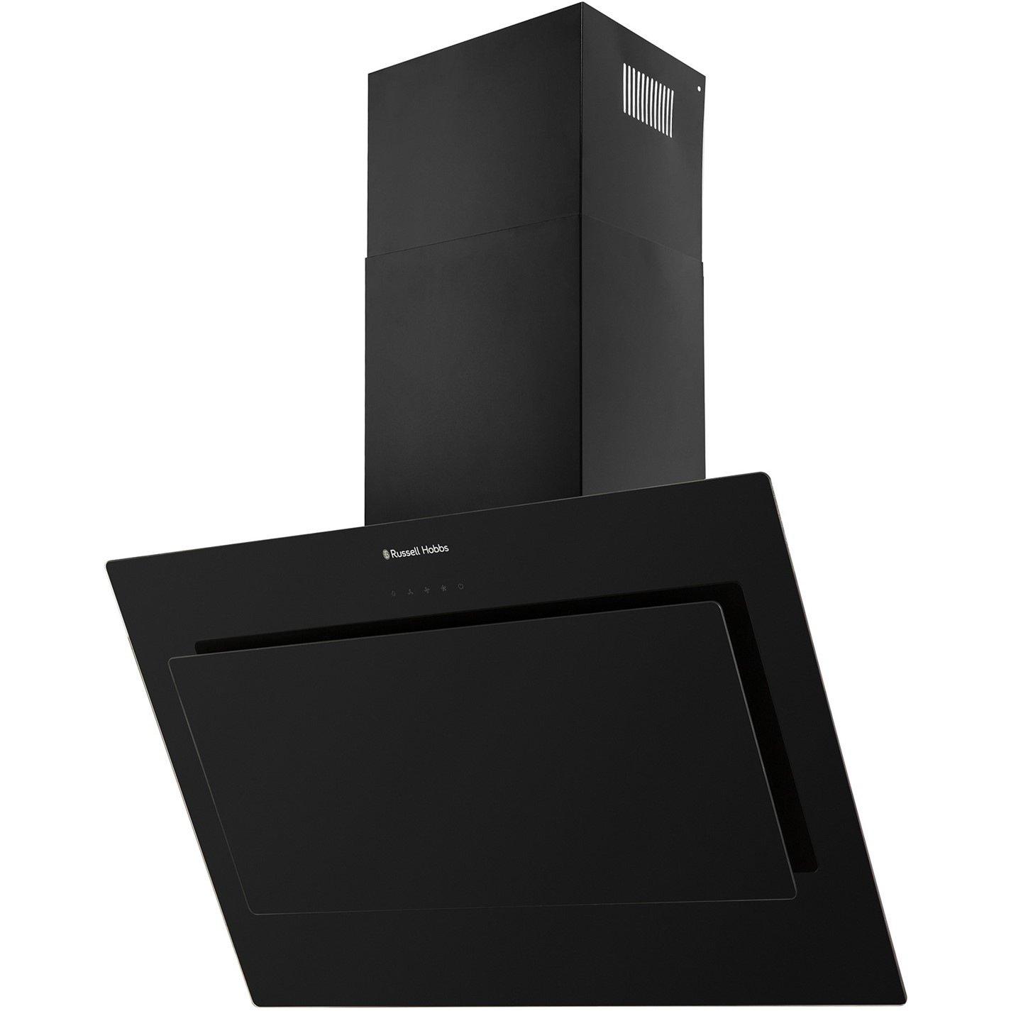 Black - Russell Hobbs - RHGCH902B-M 90cm Wide Chimney Cooker Hood - 6