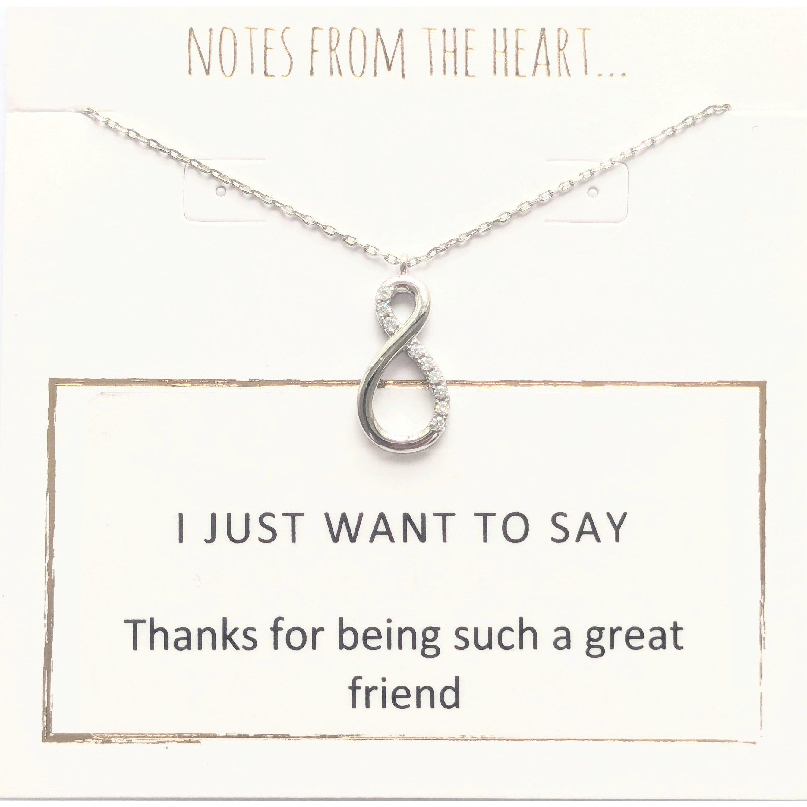 Silver - Notes From The Heart - NFTH I JUST WANT TO SAY Pendant