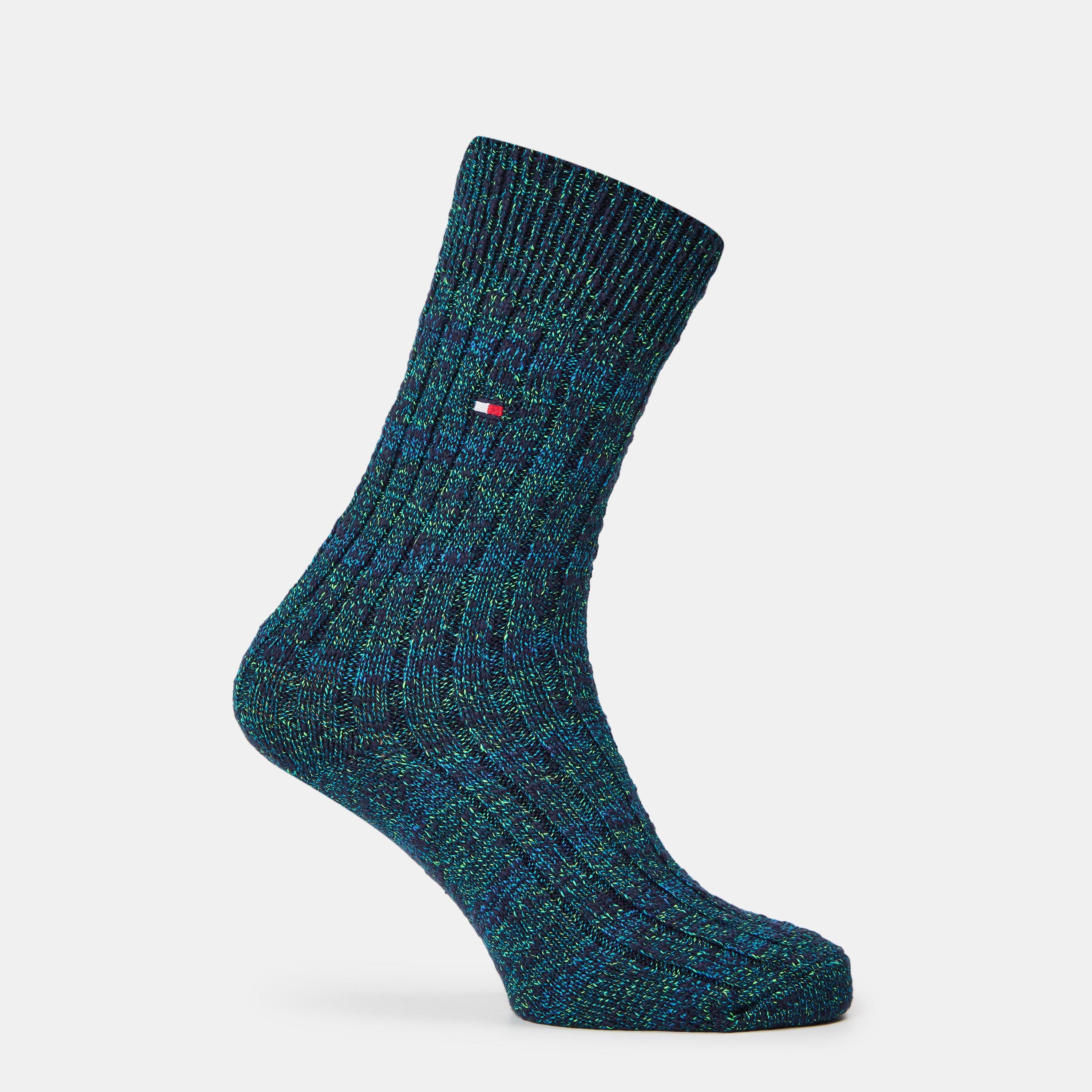 Verde Escuro - Tommy Hilfiger - Men's Crew Socks - 2