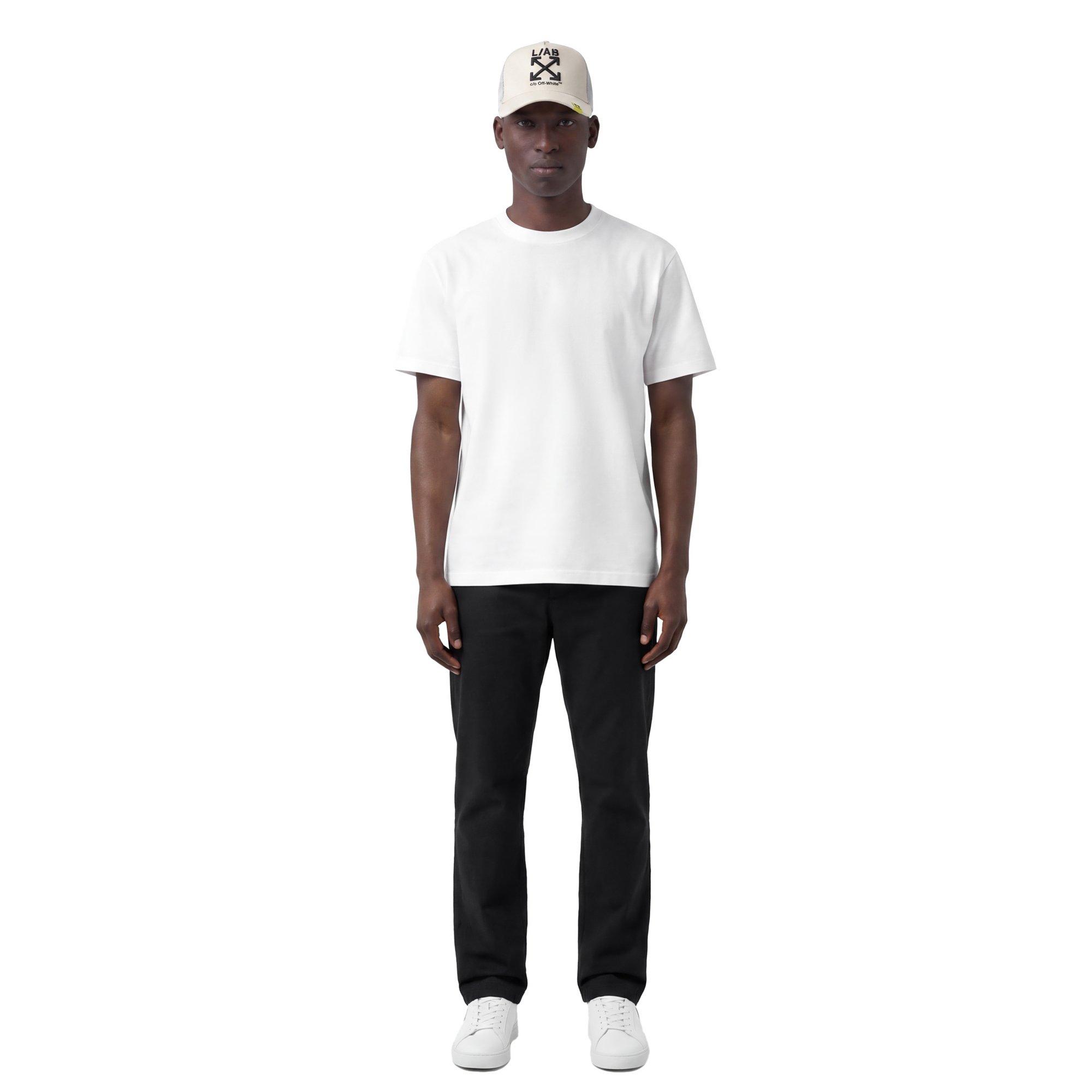 Birch 278 - L AB Off White - Men's Arrow Cotton Trucker Cap - 5