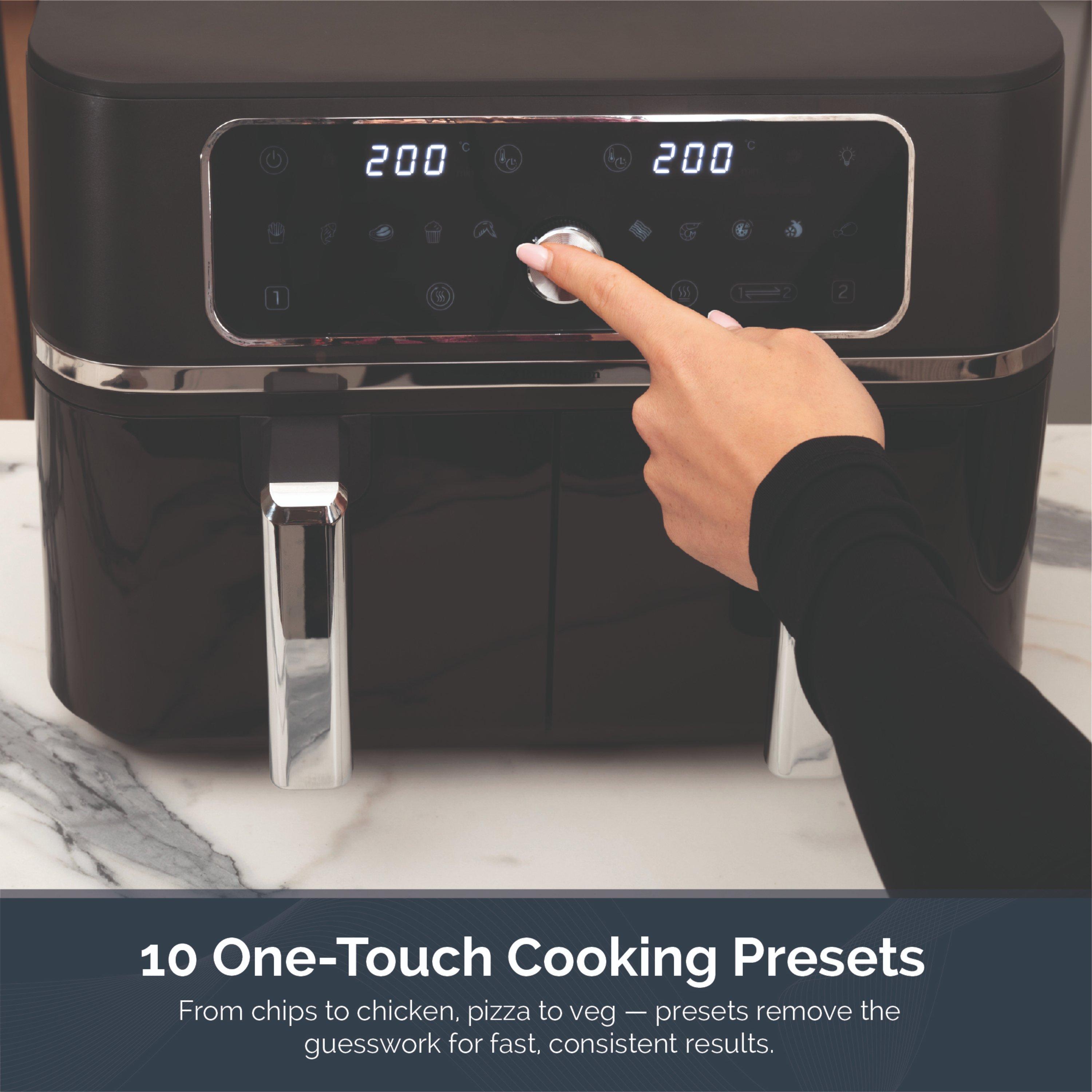 Black - Rediffusion - Dual Basket Air Fryer - 7