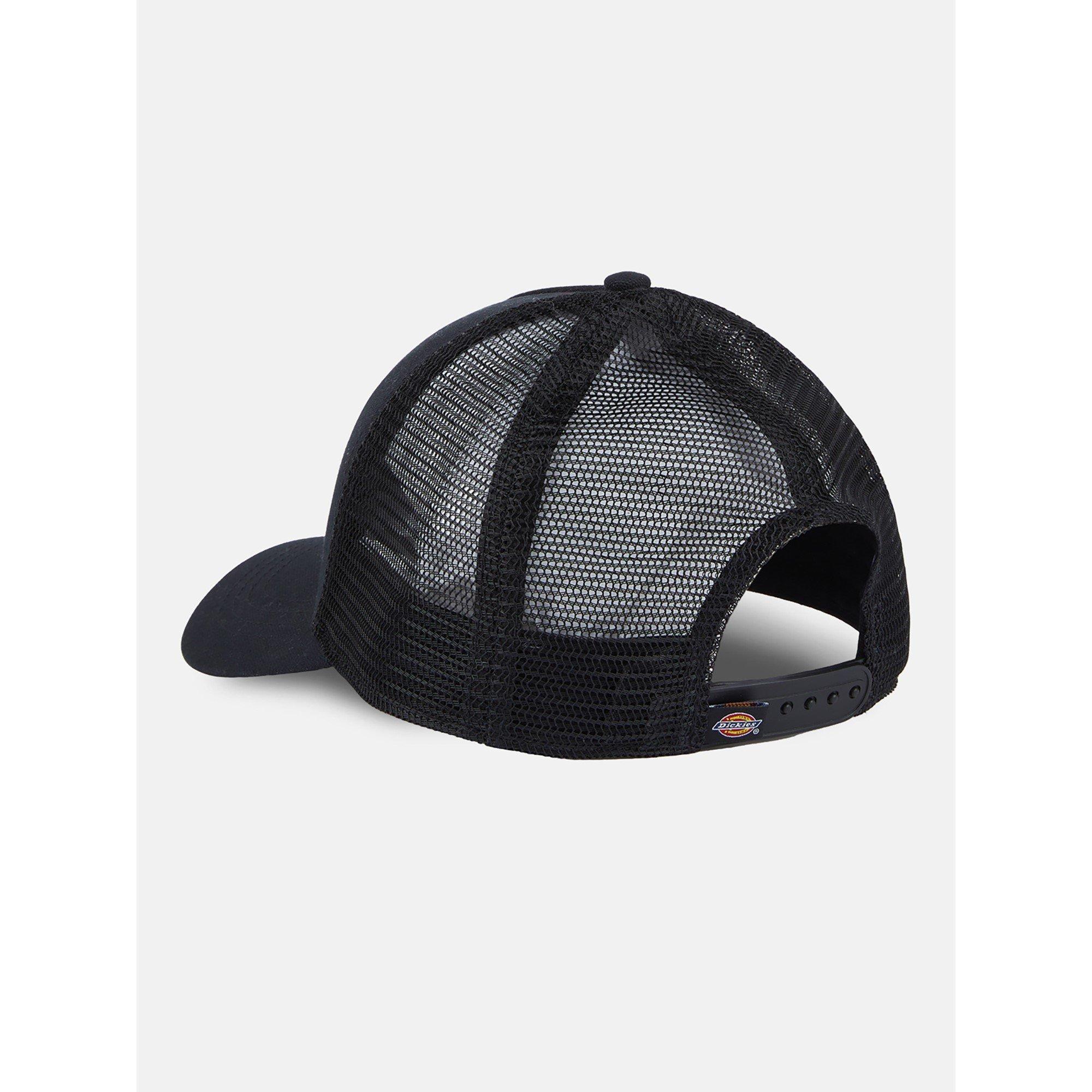 Black BLK1 - Dickies - Men's Hanston Black Trucker Cap - 3