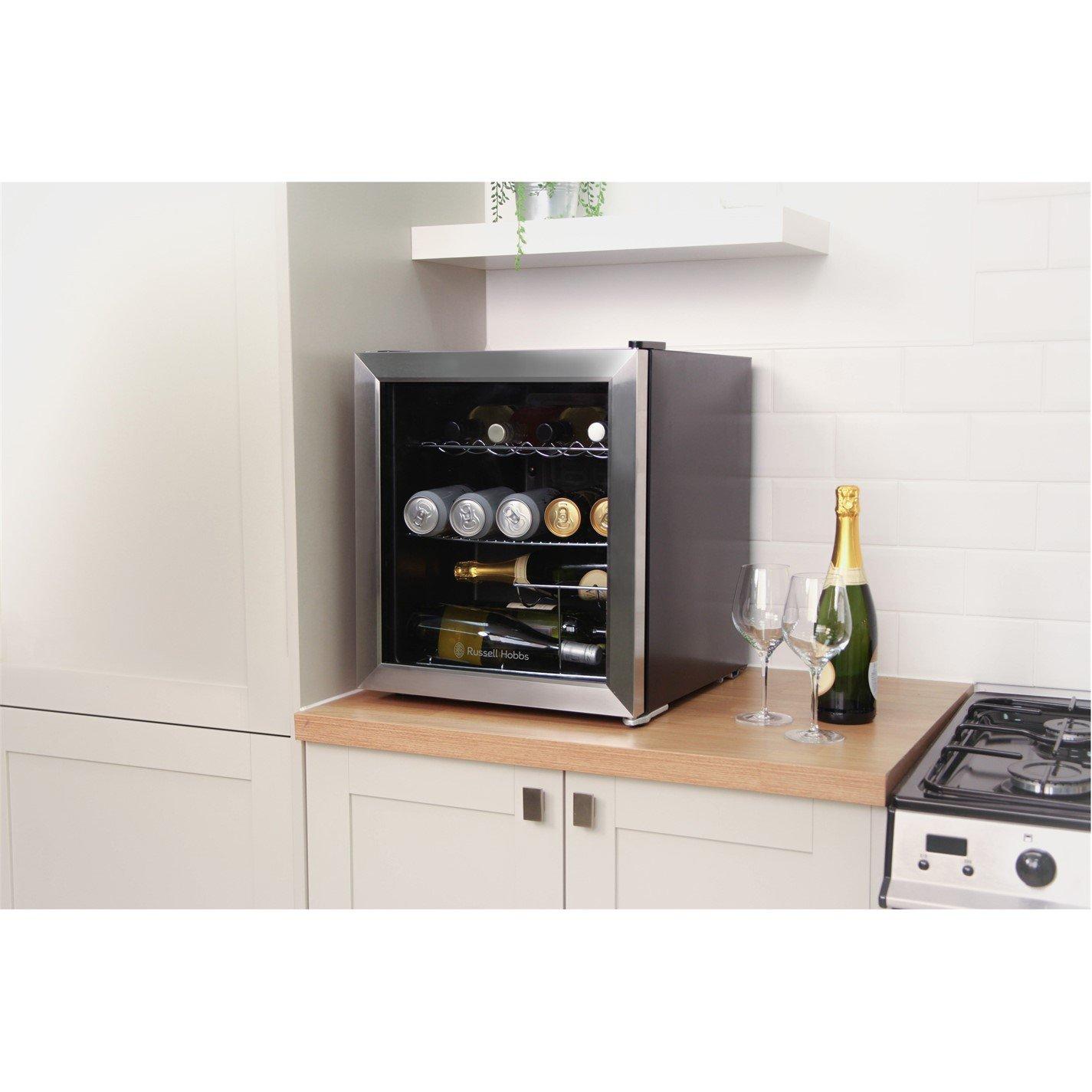 Stainless Steel - Russell Hobbs - RHGWC3SS-C Stainless Steel Drinks & Wine Cooler - 5