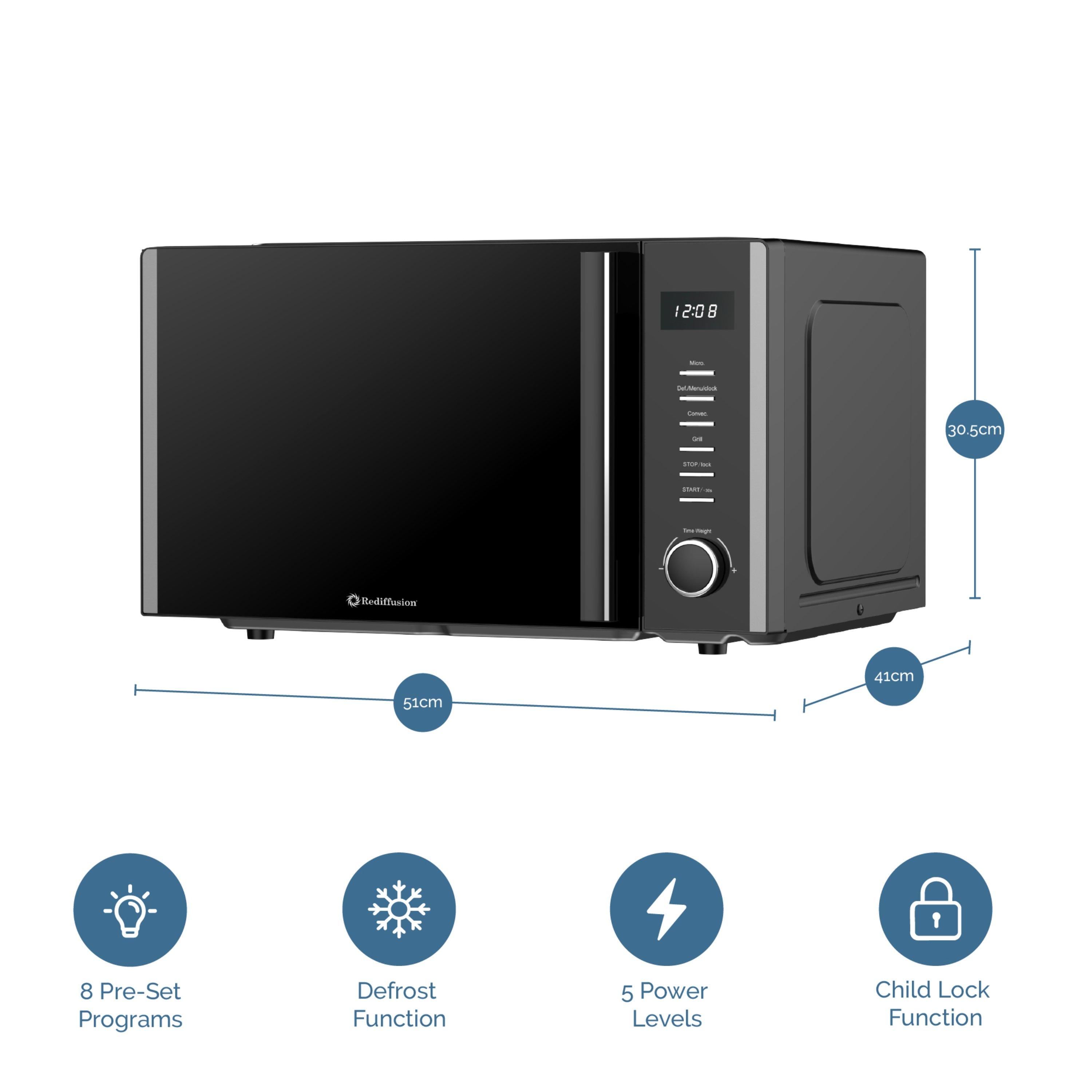 Black - Rediffusion - Combination Microwave - 5