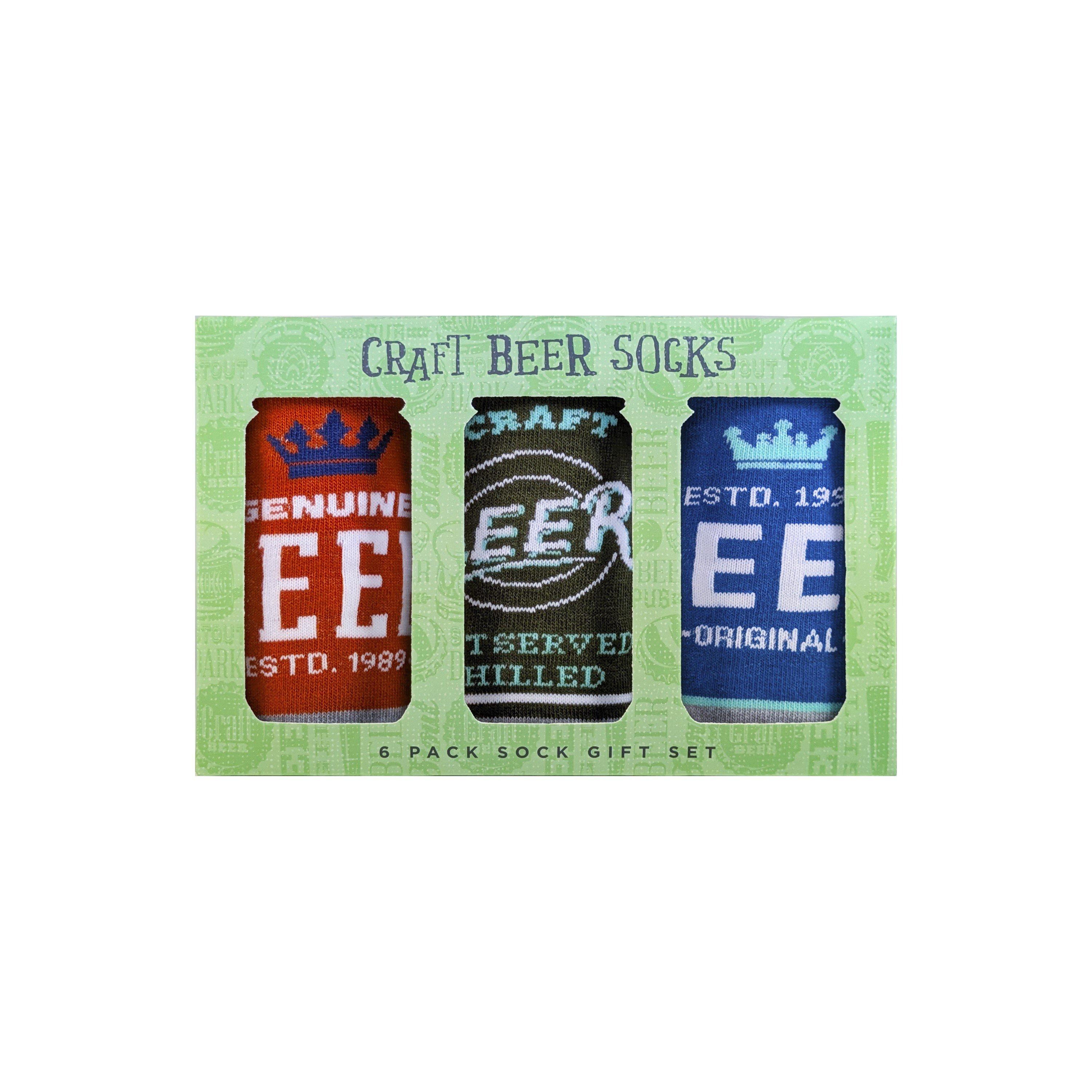 Groen - Orrsum Sock Company - Mens Craft Beer 6-Pack Socks Gift Box - 2