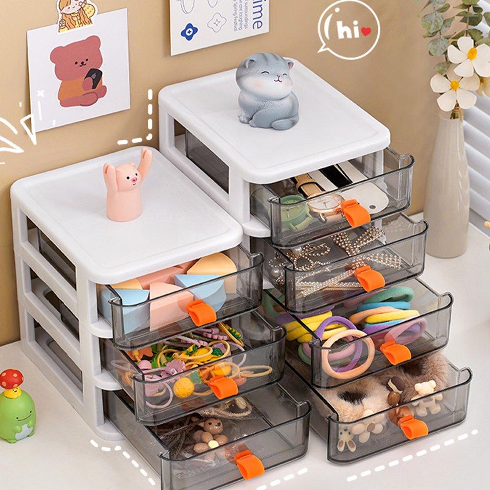 White - LIFE IDEAS - 2/3pcs Drawer-Style Storage Box - 13