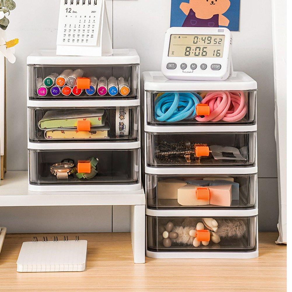 White - LIFE IDEAS - 2/3pcs Drawer-Style Storage Box - 14