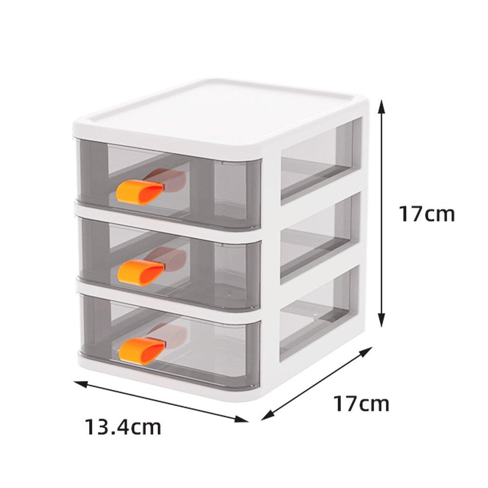 White - LIFE IDEAS - 2/3pcs Drawer-Style Storage Box - 3