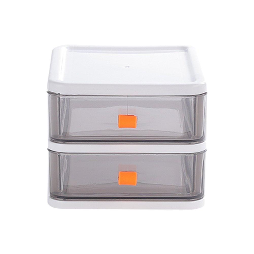 White - LIFE IDEAS - 2/3pcs Drawer-Style Storage Box - 5