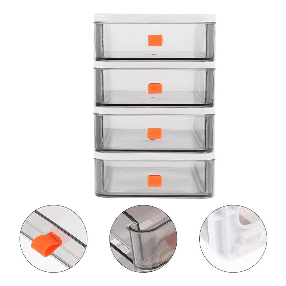 White - LIFE IDEAS - 2/3pcs Drawer-Style Storage Box - 9