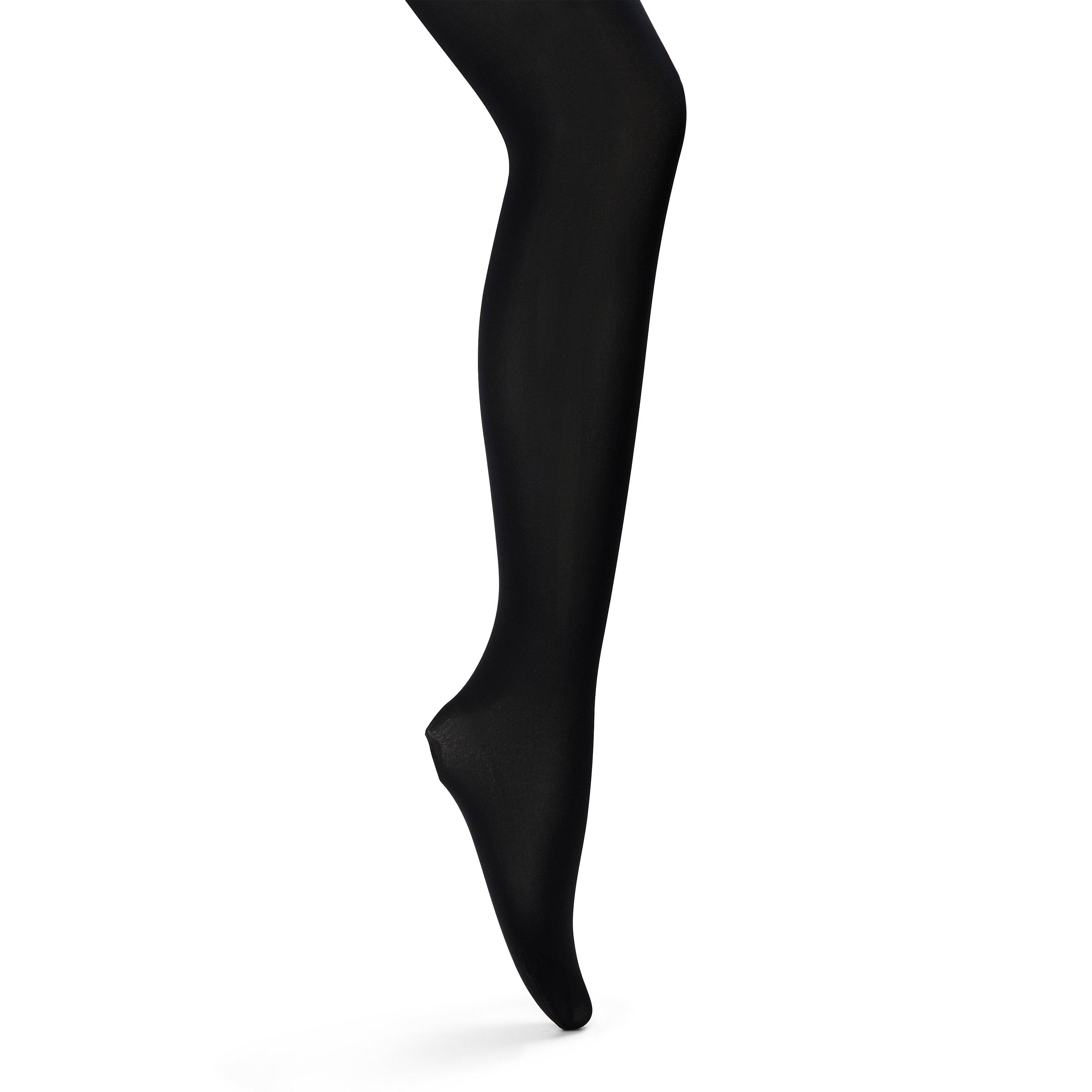 BLACK - Falke - Women's Matt Delux 30 Sheer Tights - 1