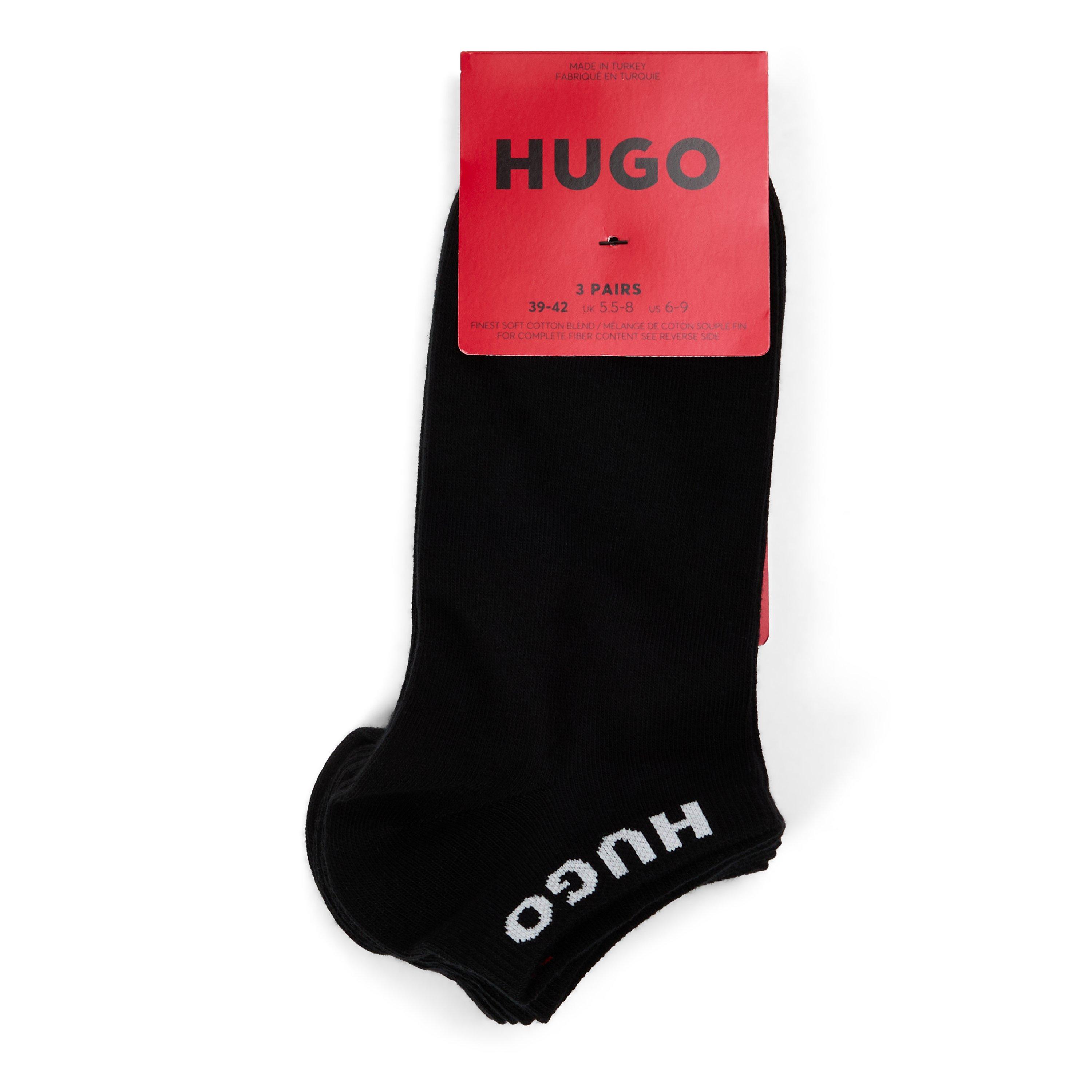 Black - Boss - 3p As Uni Cc 10260248 01 Ankle Sock Mens - 2