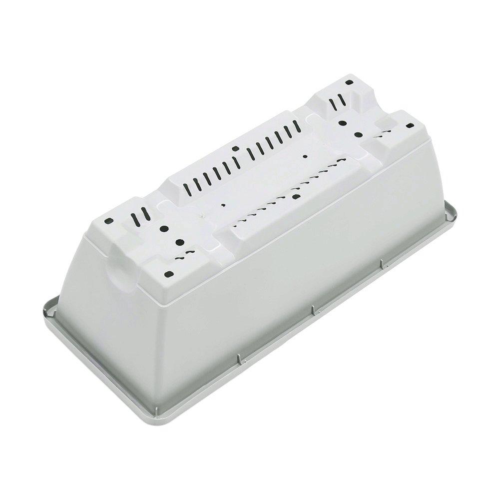 Grey-White - LIFE IDEAS - 10pcs Rectangle Garden Planter Set - 6