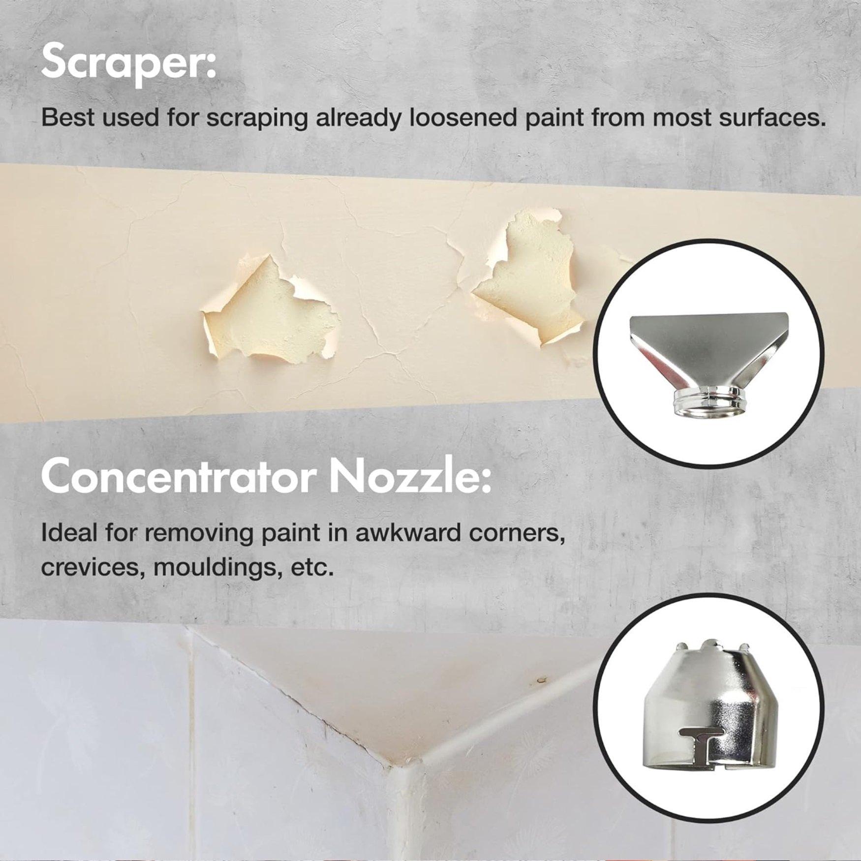 Orange - VonHaus - VonHaus Heat Gun - 2000W 350c & 550c - 7