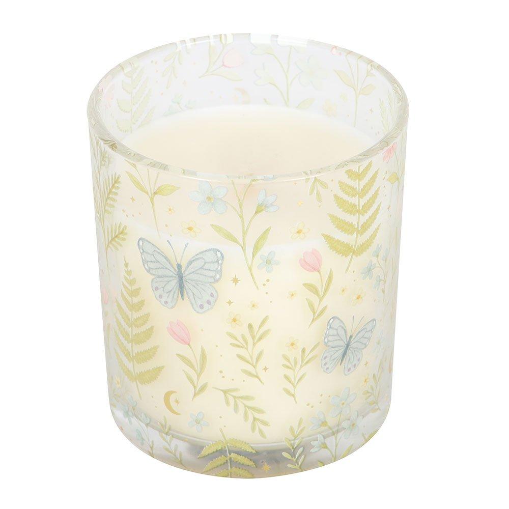 White - Something Different - Luna Bloom Butterfly Sage and Cedarwood Candle - 3