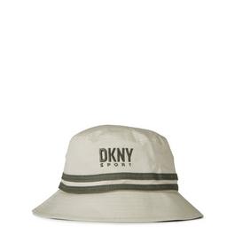 DKNY Logo Bucket Hat