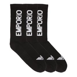 Emporio Armani Emporio Armani Men's Knit Short Soc