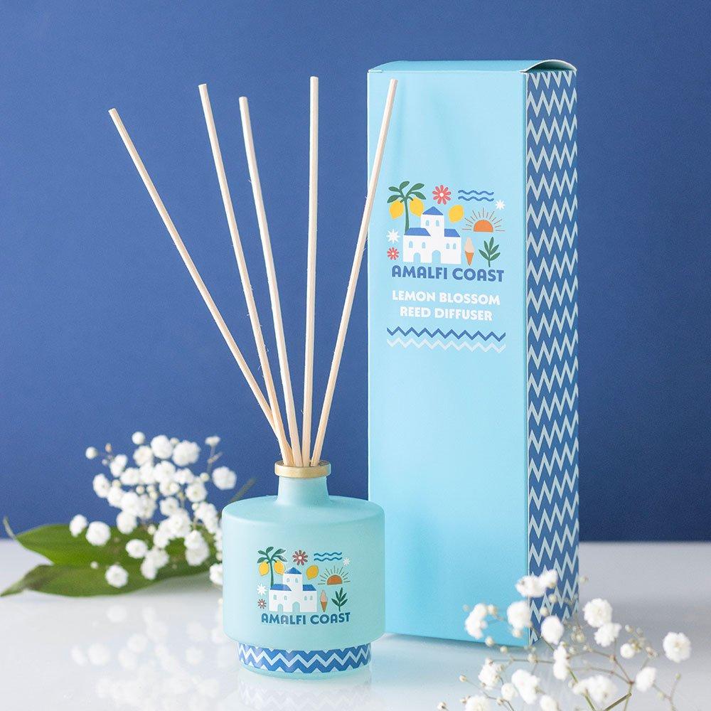 Blue - Something Different - Amalfi Coast Sparkling Lemon Blossom Reed Diffuser - 1