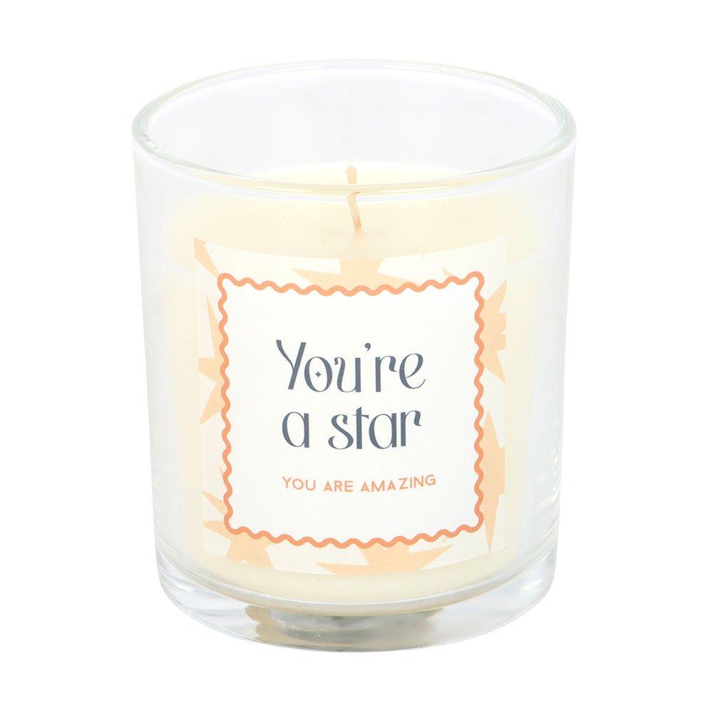 White - Something Different - Youre a Star Salted Caramel Candle - 3