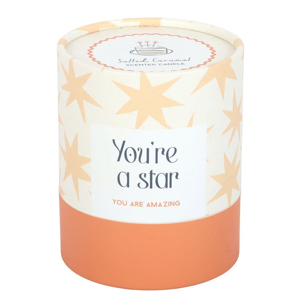 White - Something Different - Youre a Star Salted Caramel Candle - 4