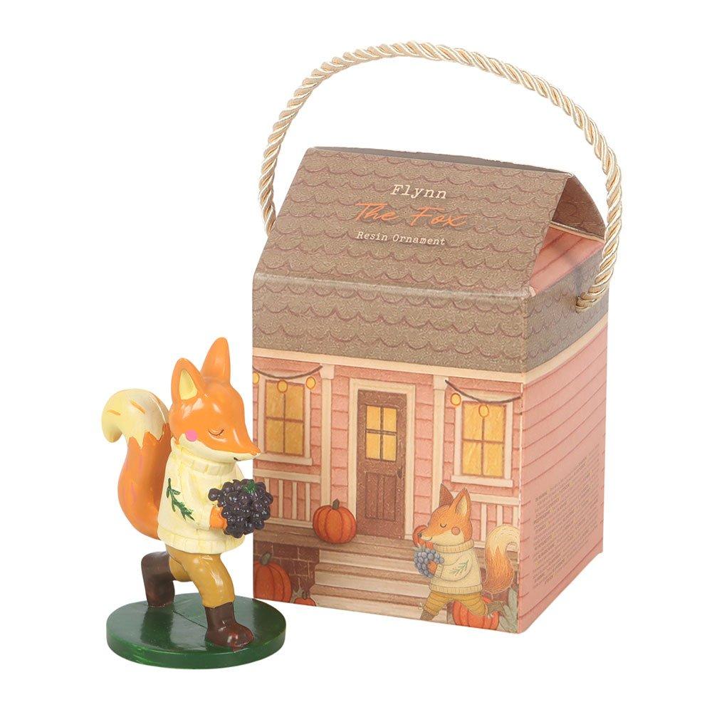 Orange - Something Different - Flynn Fox Ornament - 2