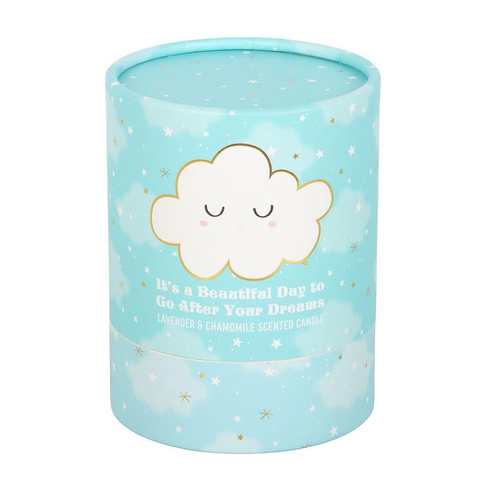 Blue - Something Different - Cloud Print Lavender & Chamomile Candle - 4