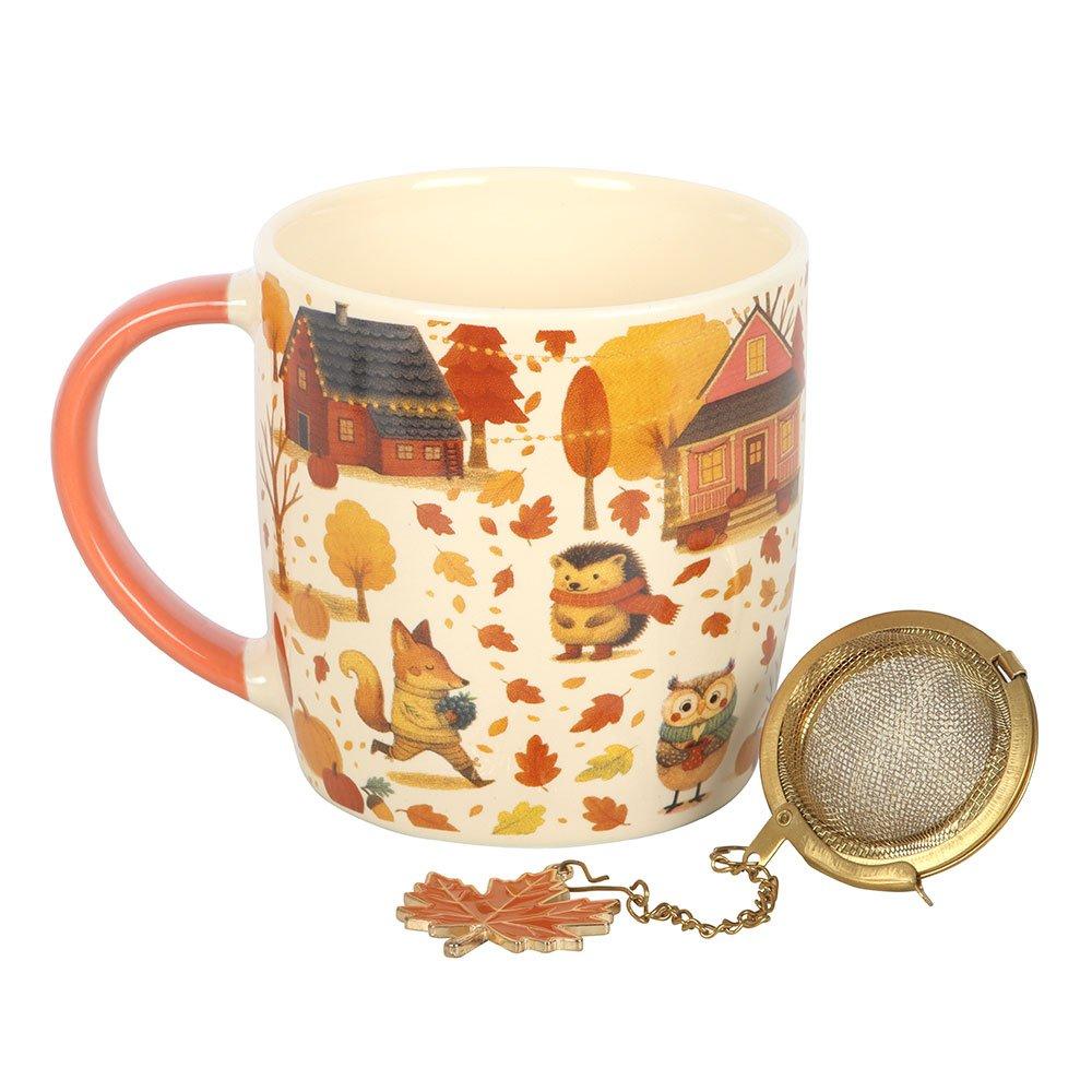 Cream - Something Different - Creature Comforts Mug and Tea Strainer Set - 5