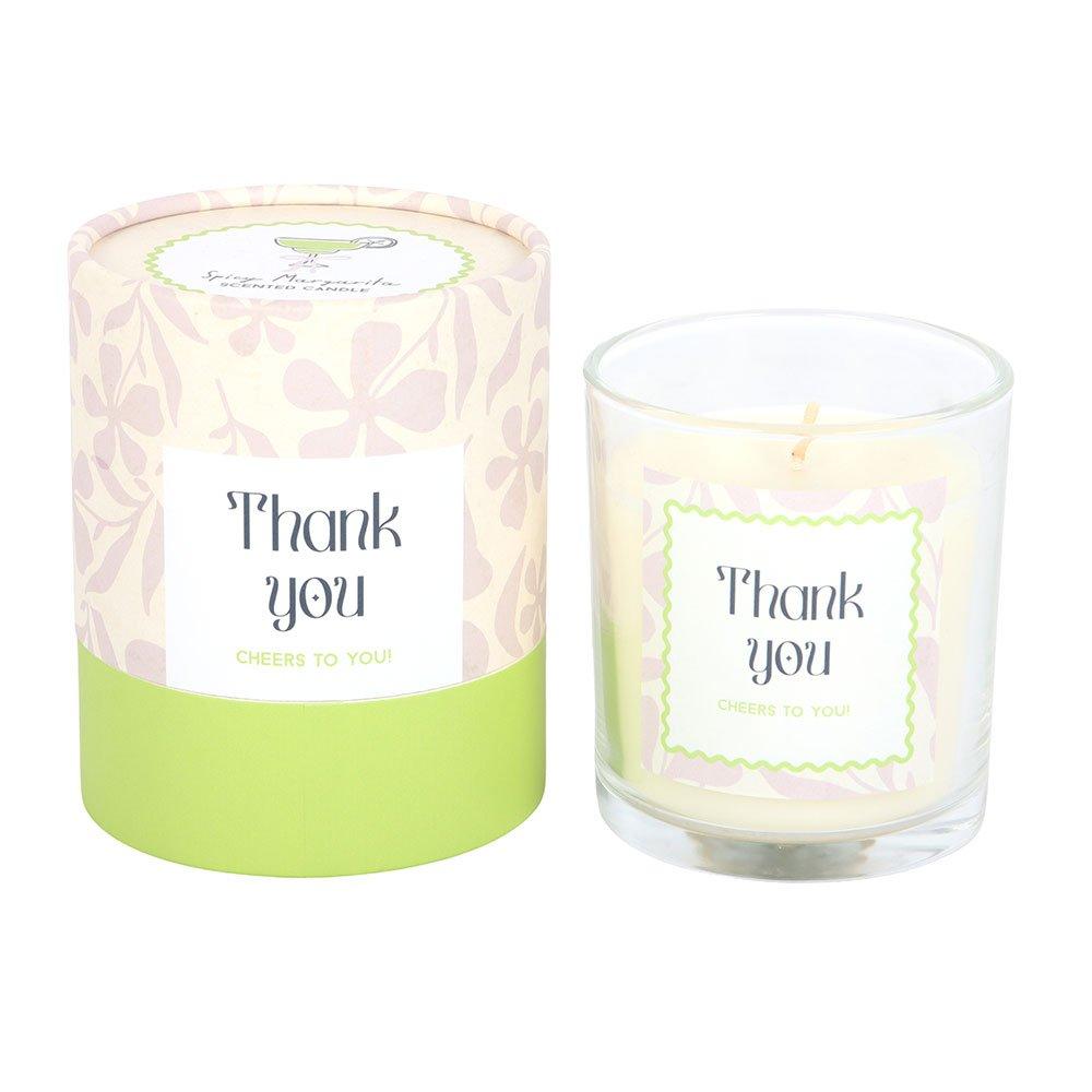 White - Something Different - Thank You Spicy Margarita Candle - 2
