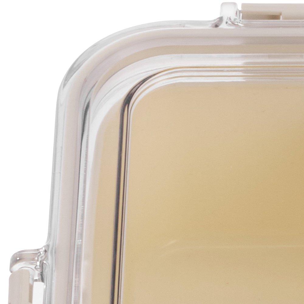 White2 - LIFE IDEAS - 2pcs Fridge Storage Container with Lid - 10