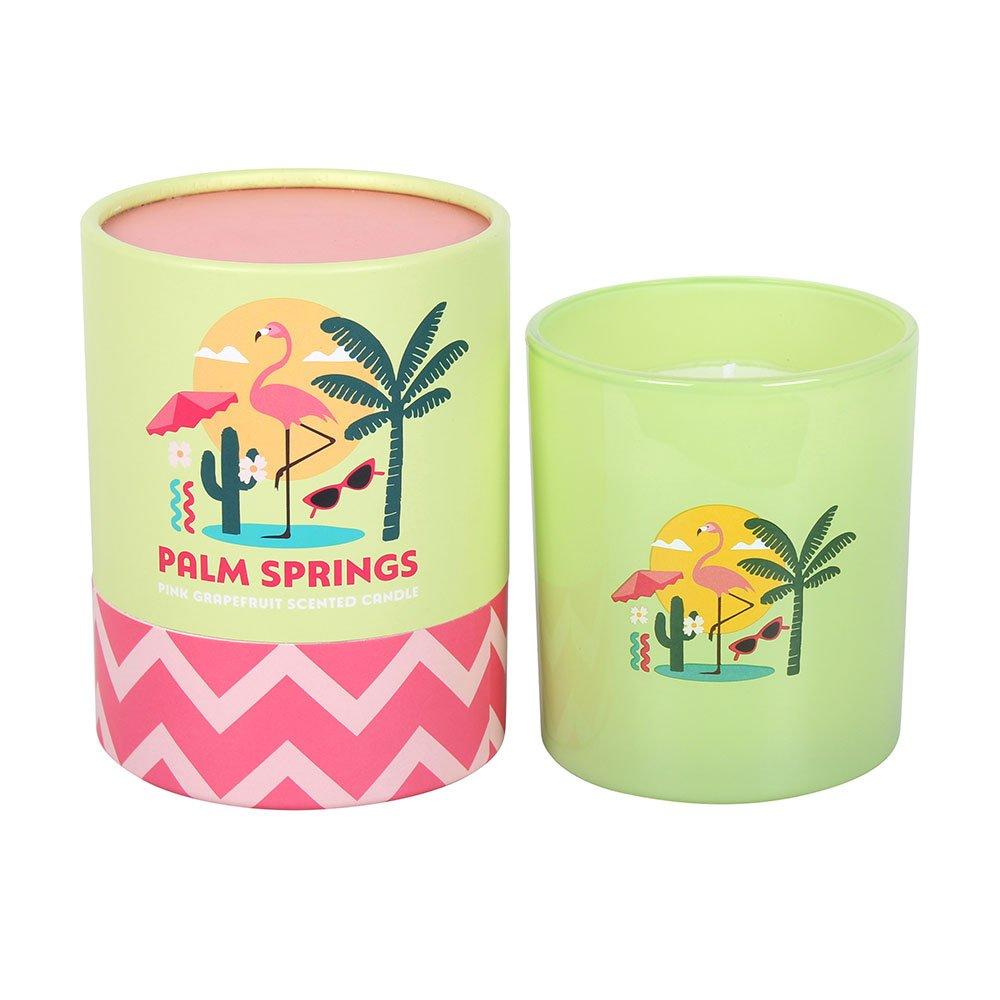 White - Something Different - Palm Springs Pink Grapefruit Scented Candle - 2